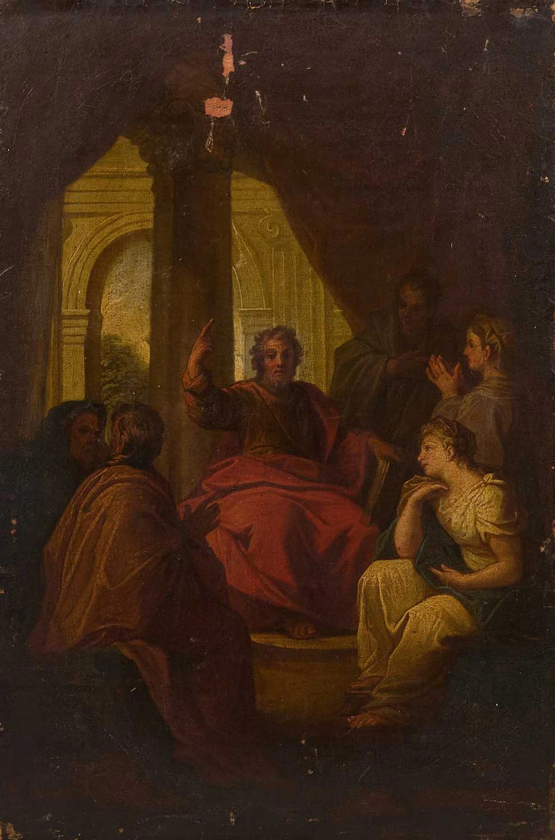 After Charles-François Poerson 'The Preaching of Saint Jerome'