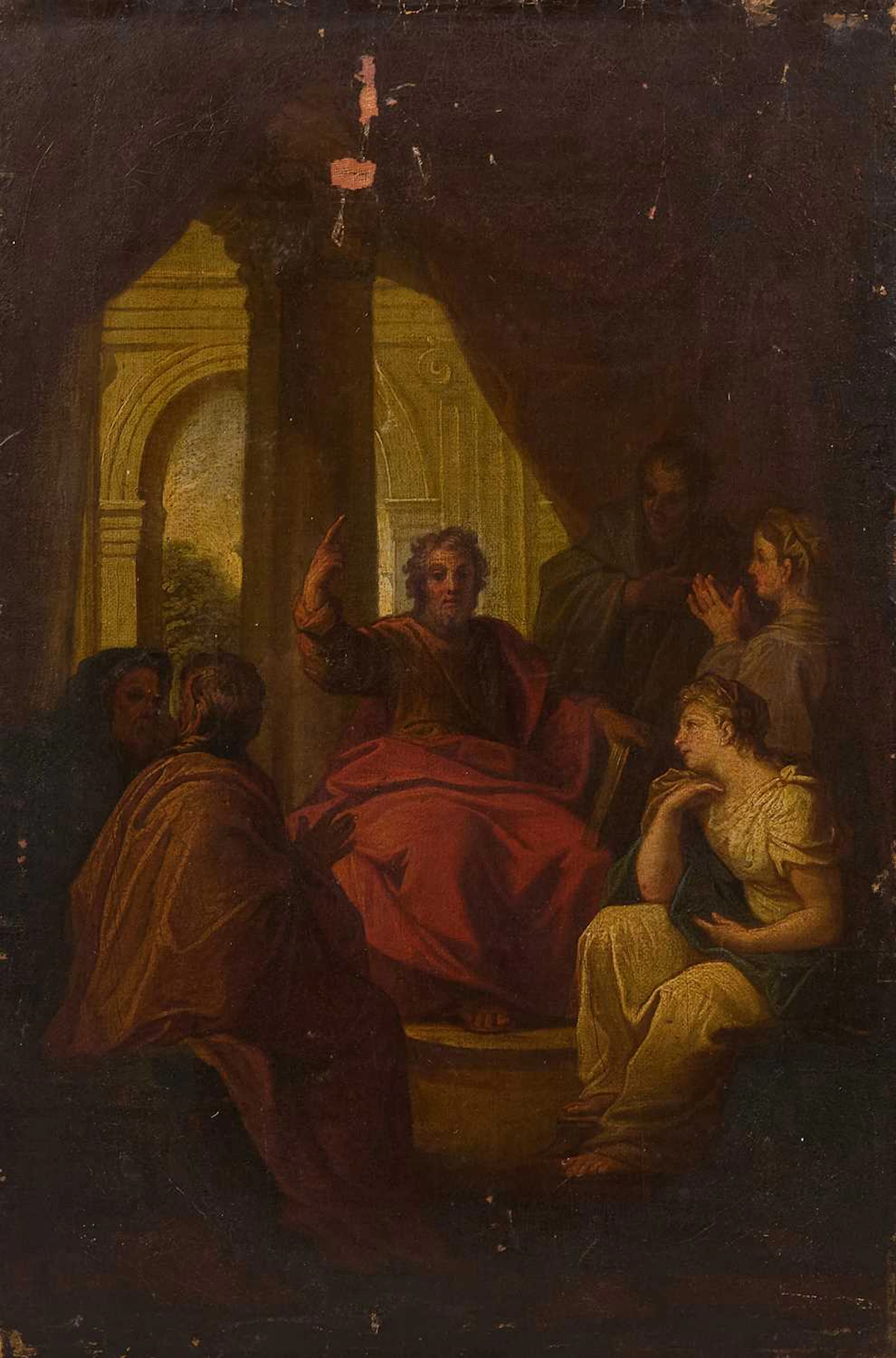 After Charles-François Poerson 'The Preaching of Saint Jerome'