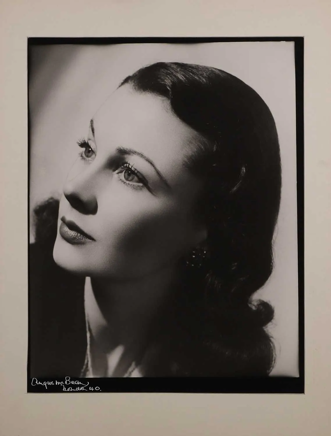 ▲ Angus McBean (British, 1904-1990) A studio portrait photograph of
