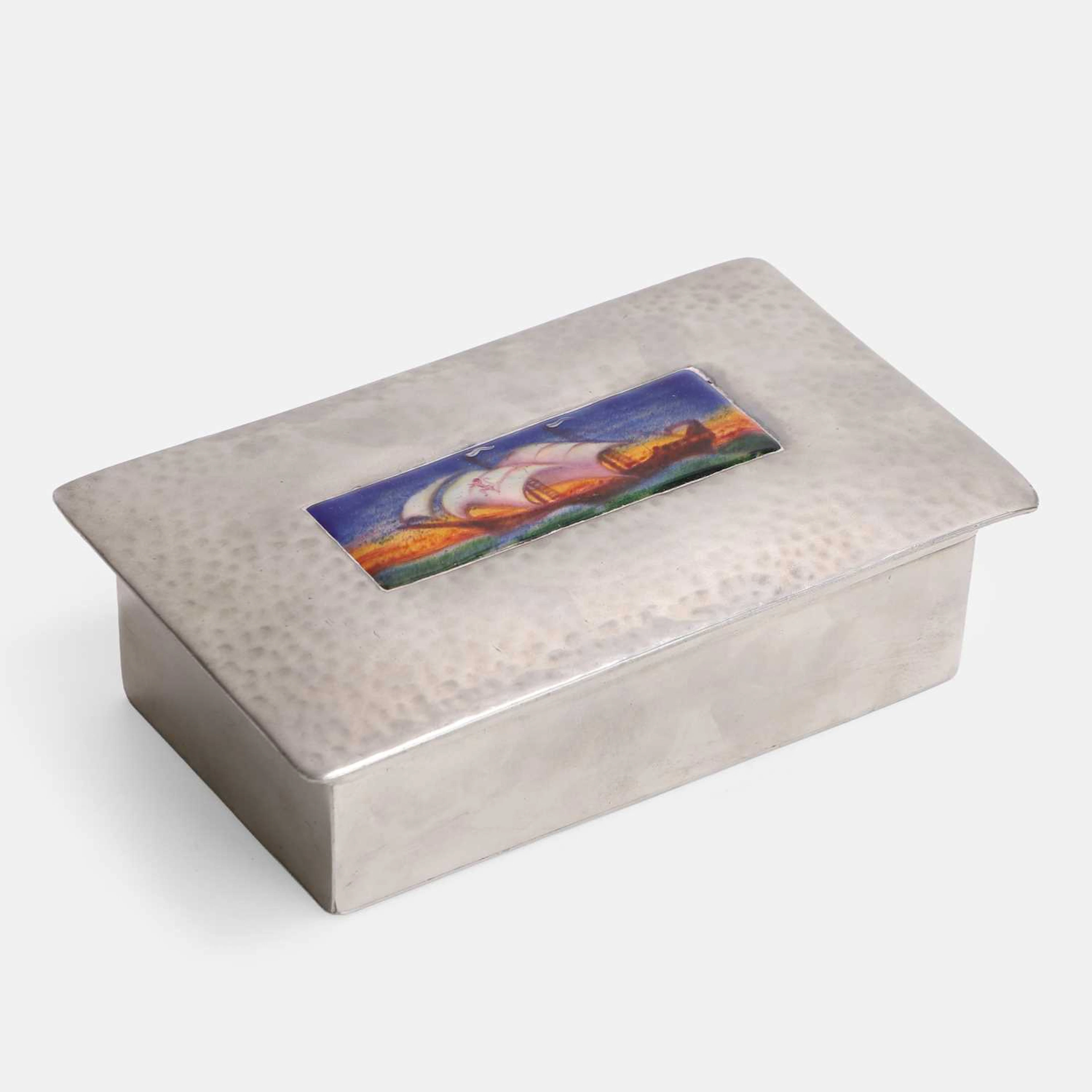 Liberty & Co. an Arts and Crafts trinket box