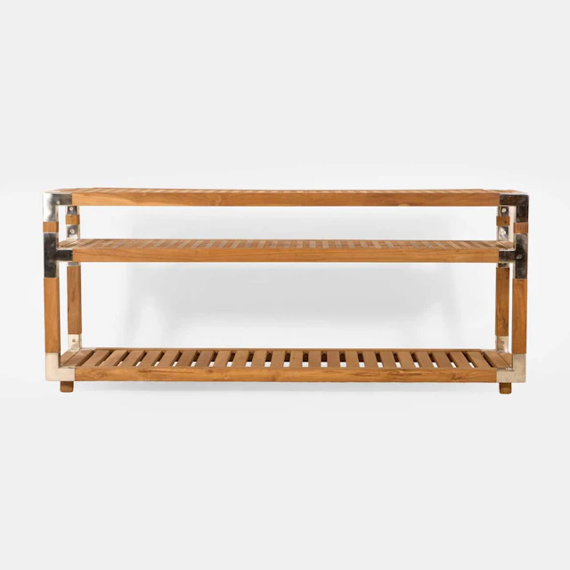 Timothy Oulton (British, 1967-2022) a teak side table