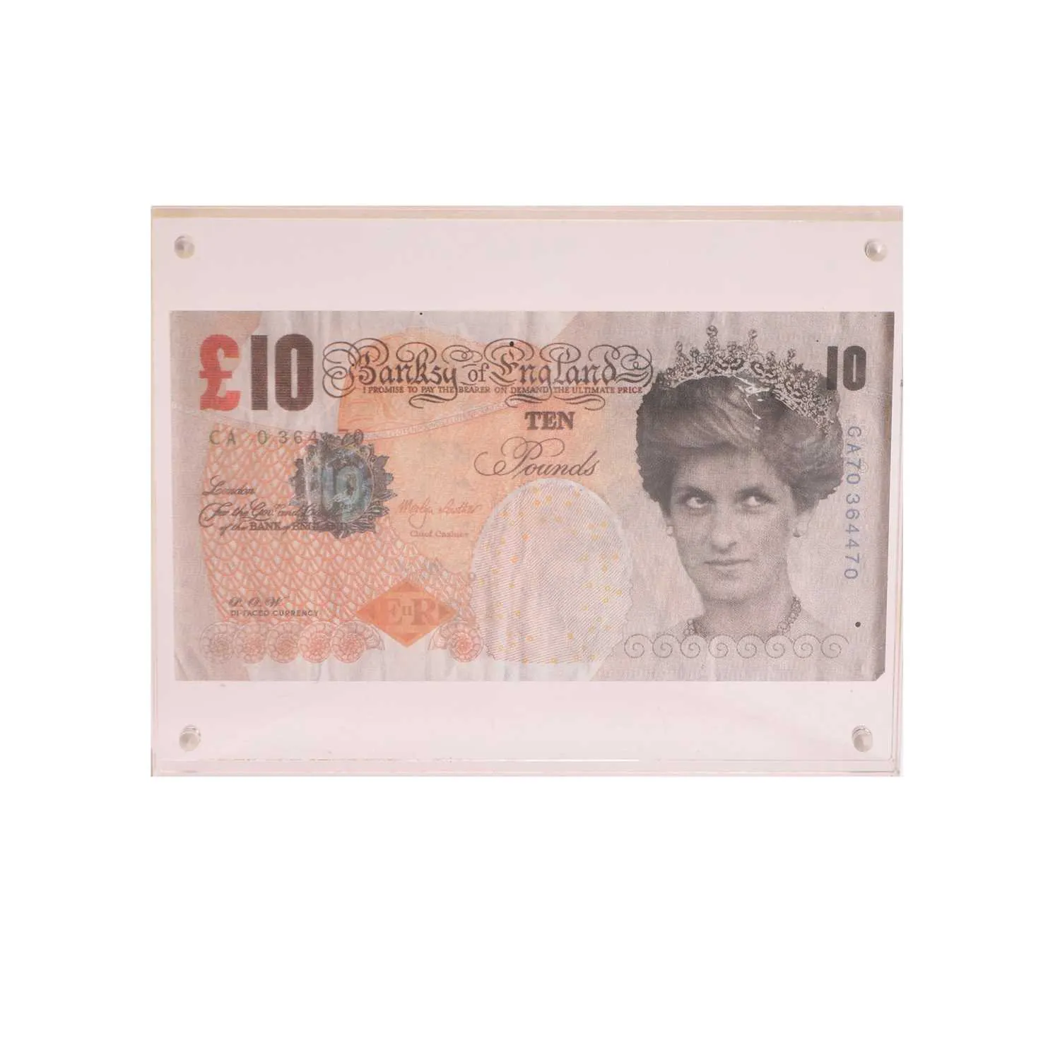 ▲ After Banksy 'Di-Faced Tenner'