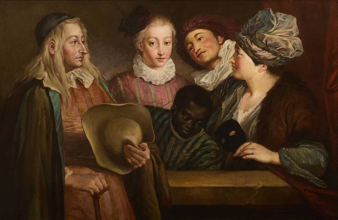 After Jean-Antoine Watteau 'Les Coquettes'