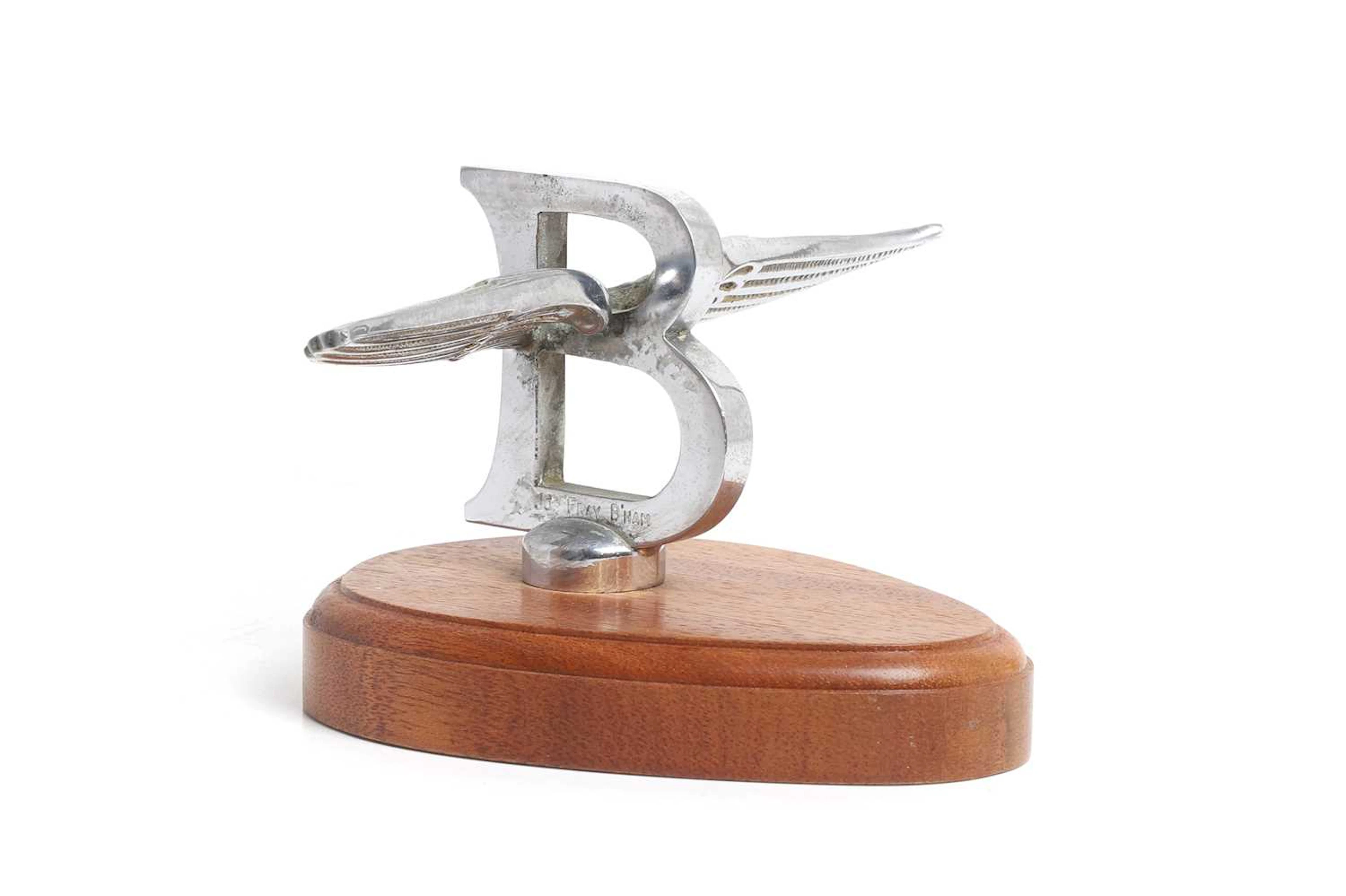 A Bentley 'winged B' mascot Circa 1920s