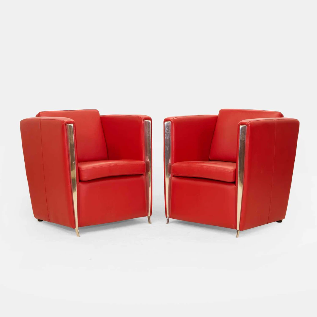 OB&B a pair of armchairs