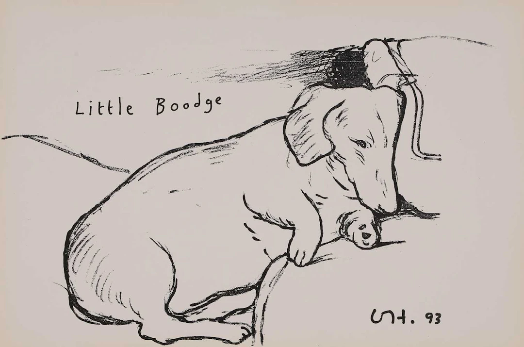 ▲ David Hockney OM CH RA (British, 1937-2026) 'Little Boodge' 1993