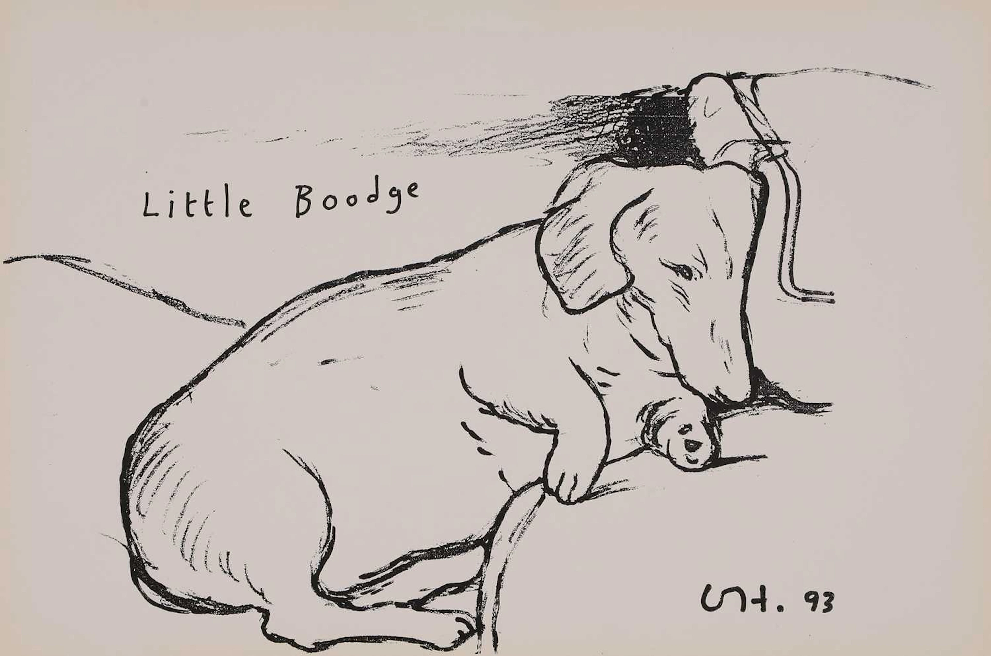 ▲ David Hockney OM CH RA (British, 1937-2026) 'Little Boodge' 1993