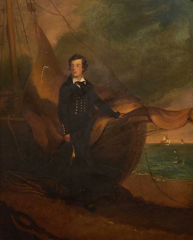 Circle of Richard Livesay (British, 1753-1826) Portrait of a midshipman