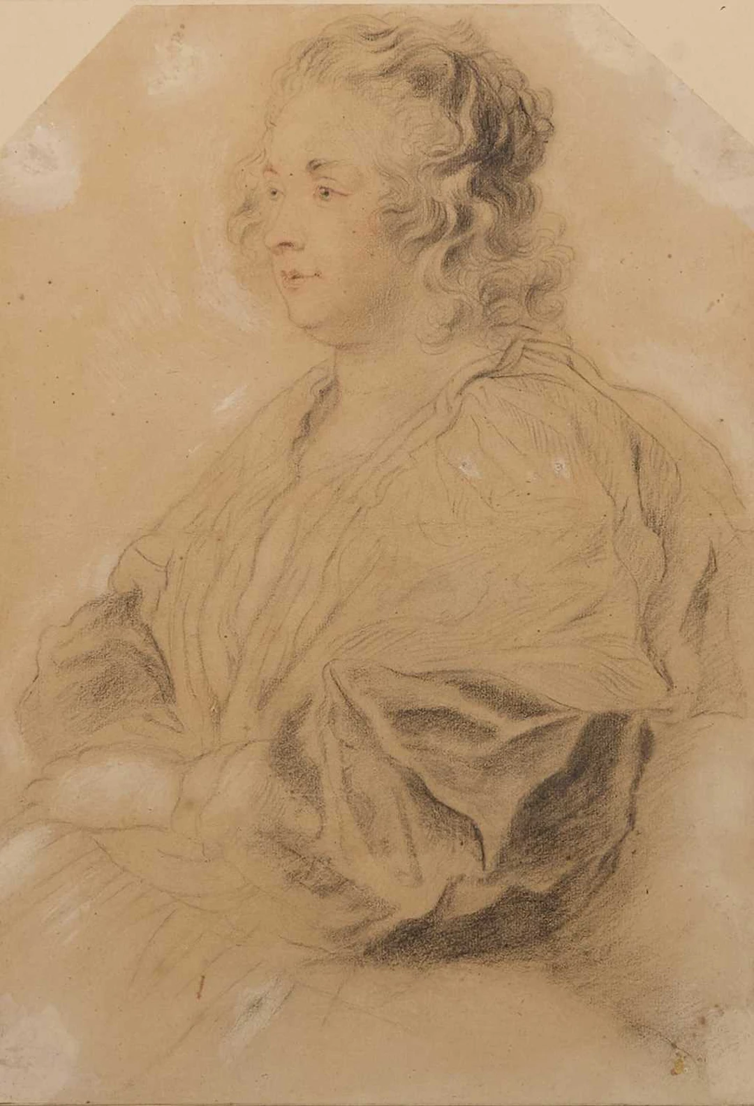 Circle of Jan Cossiers (Flemish, 1600-1671) Portrait of a woman, half-length