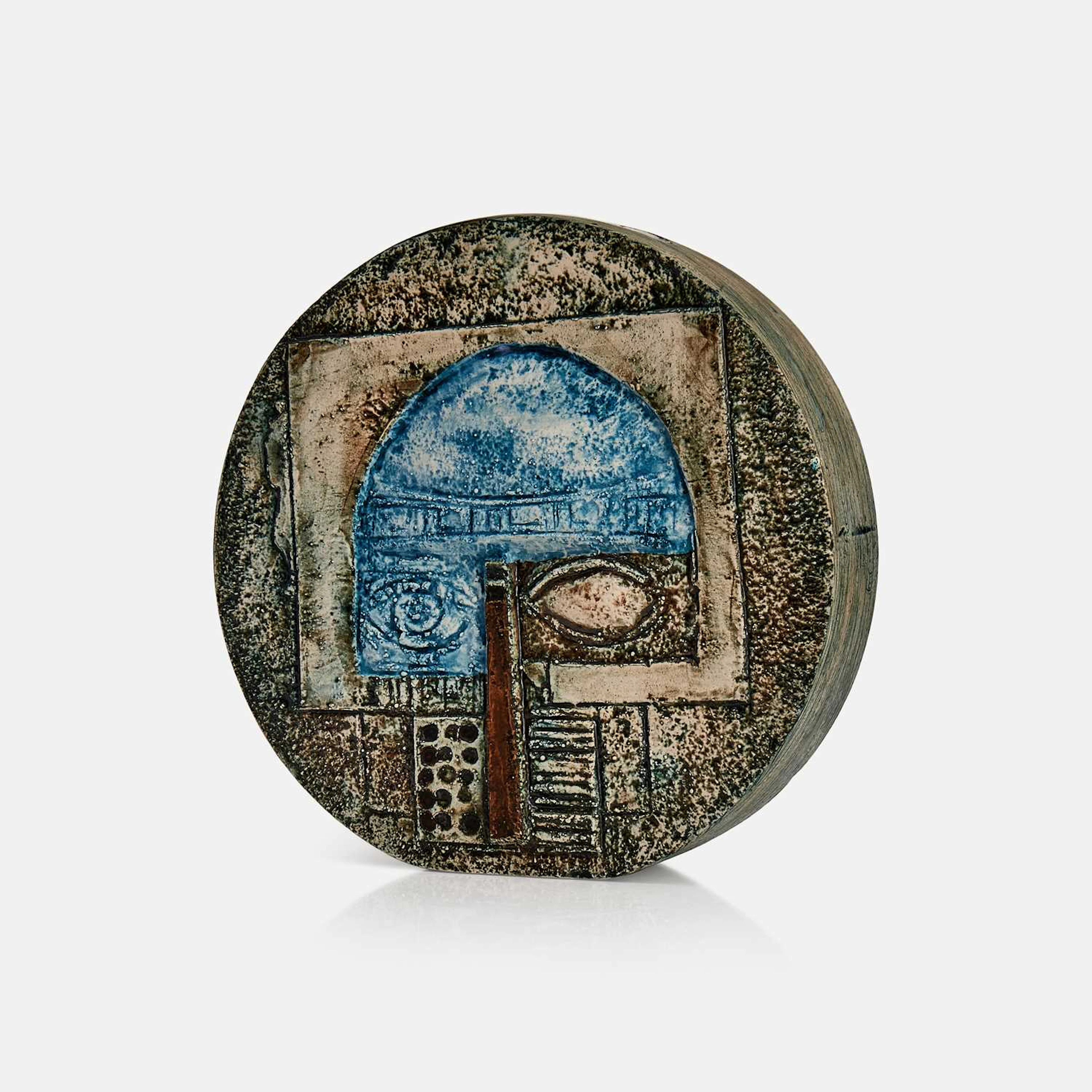Anne Lewis for Troika Pottery a 'Wheel' vase