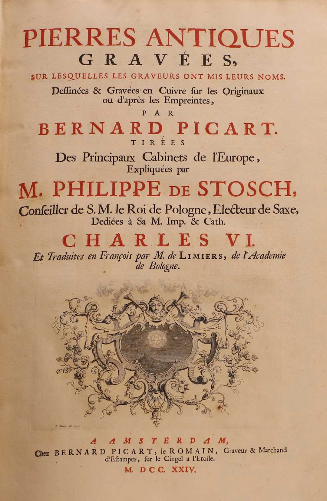 Picart, Bernard: Pierres Antiques gravées