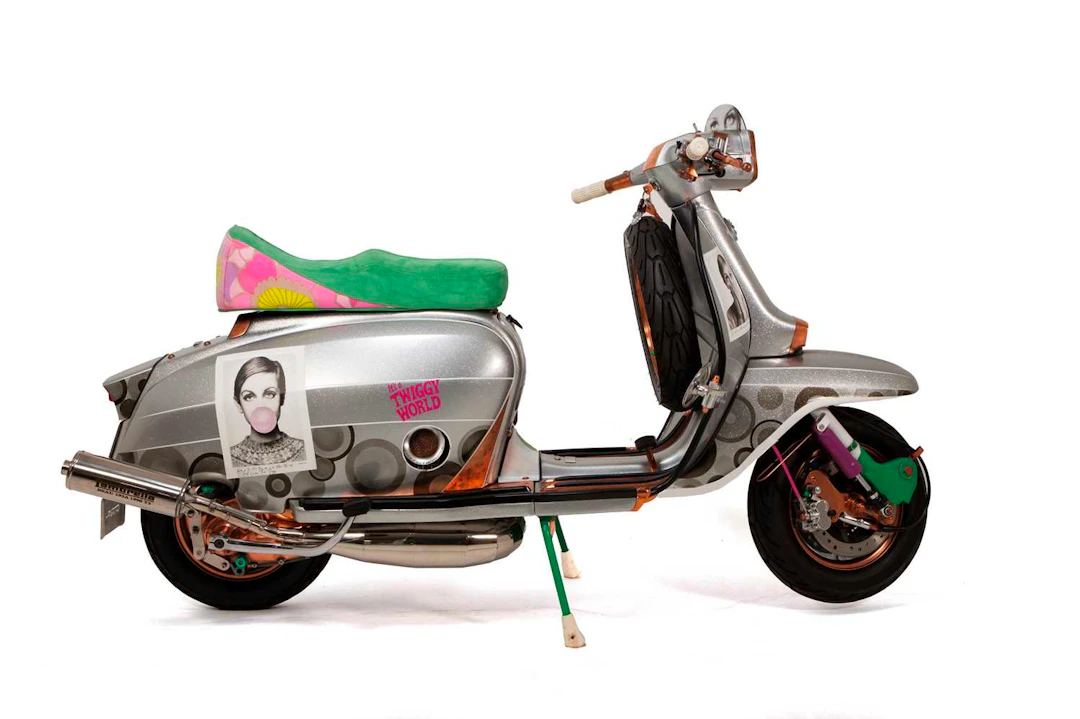 1970 Lambretta GP150 240cc 'Twiggy' tribute