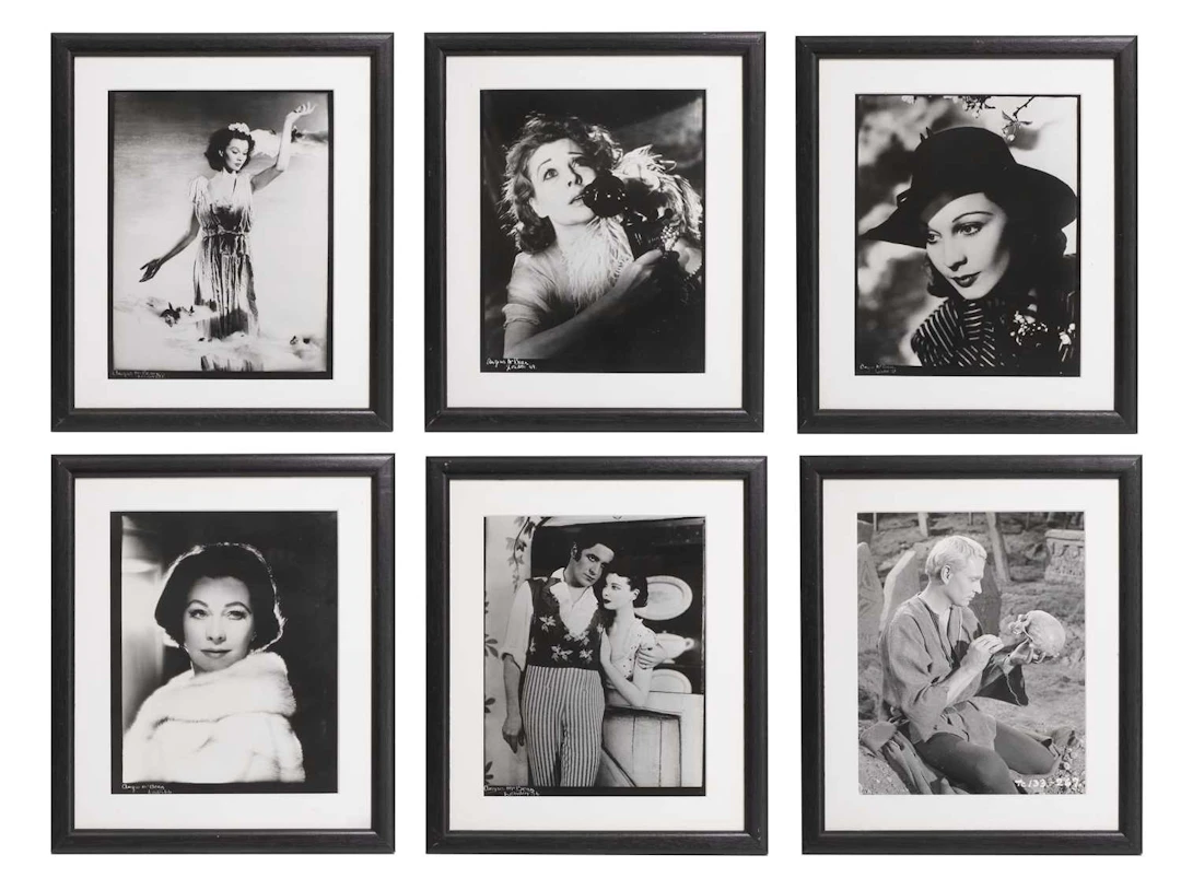 After Angus McBean a collection of six 'Theatre Icons' prints