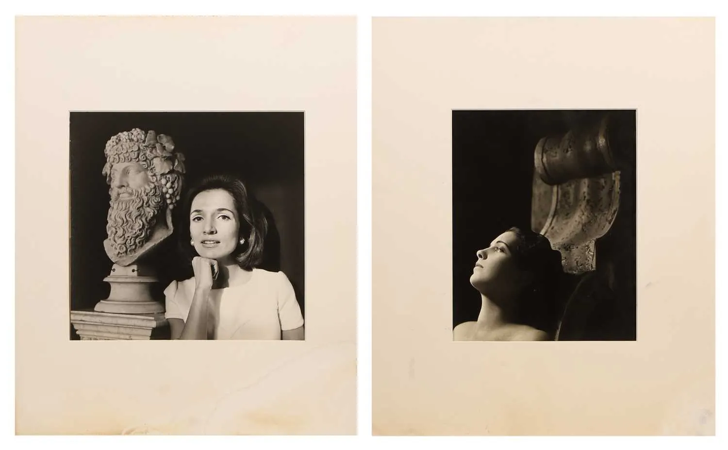 Cecil Beaton (British, 1904-1980) Two photographs