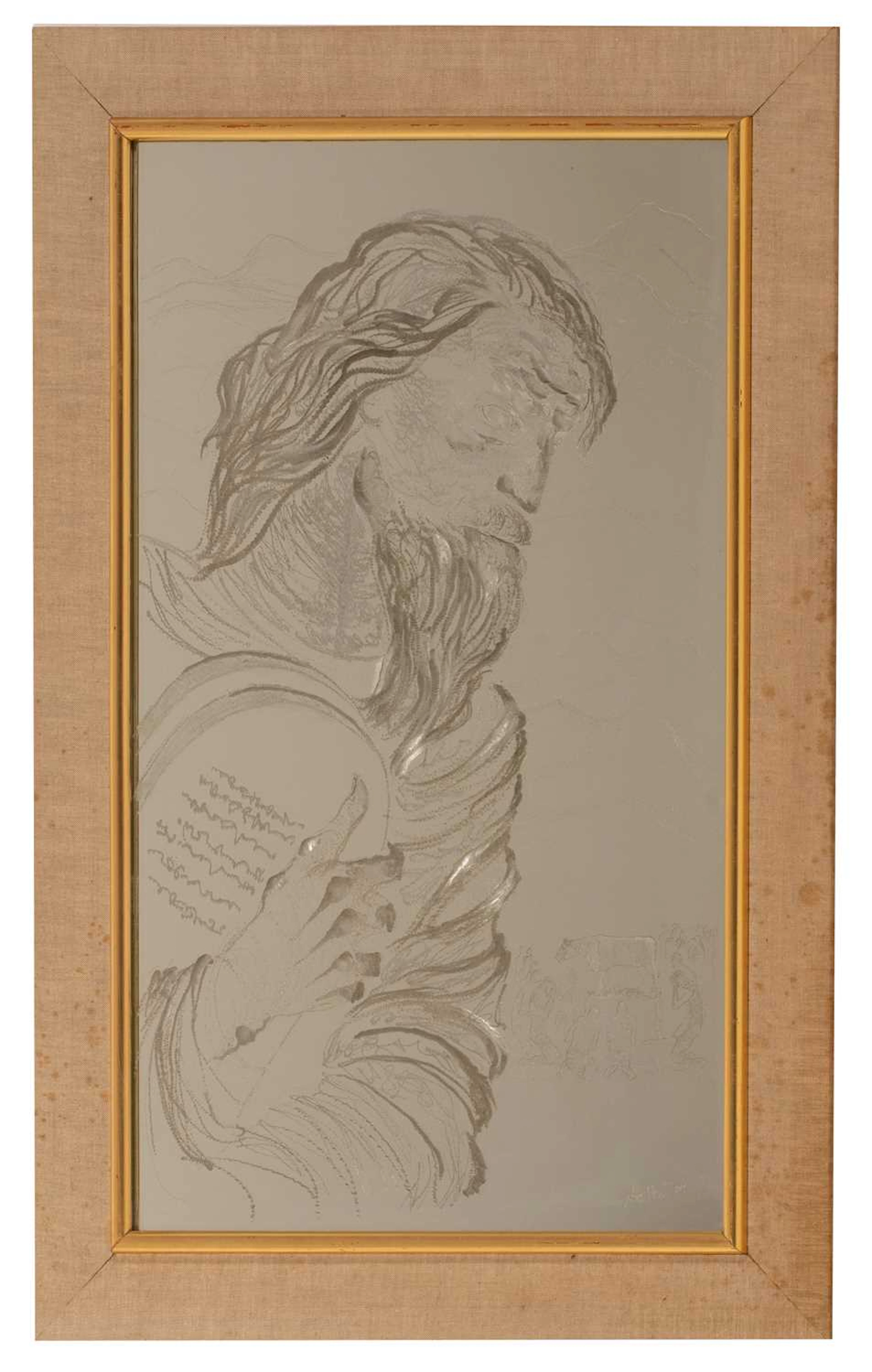 ▲ John Hutton (New Zealand-British, 1906-1978) Moses