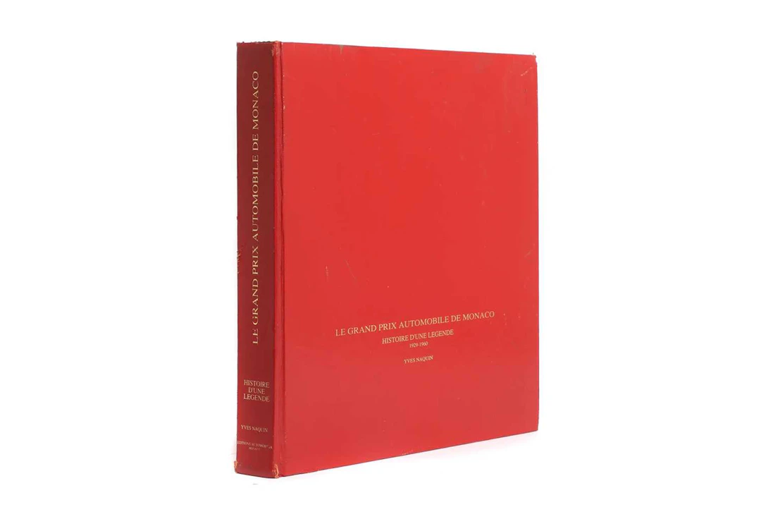 Signed by Prince Rainier of Monaco & by the author, Yves Naquin Le