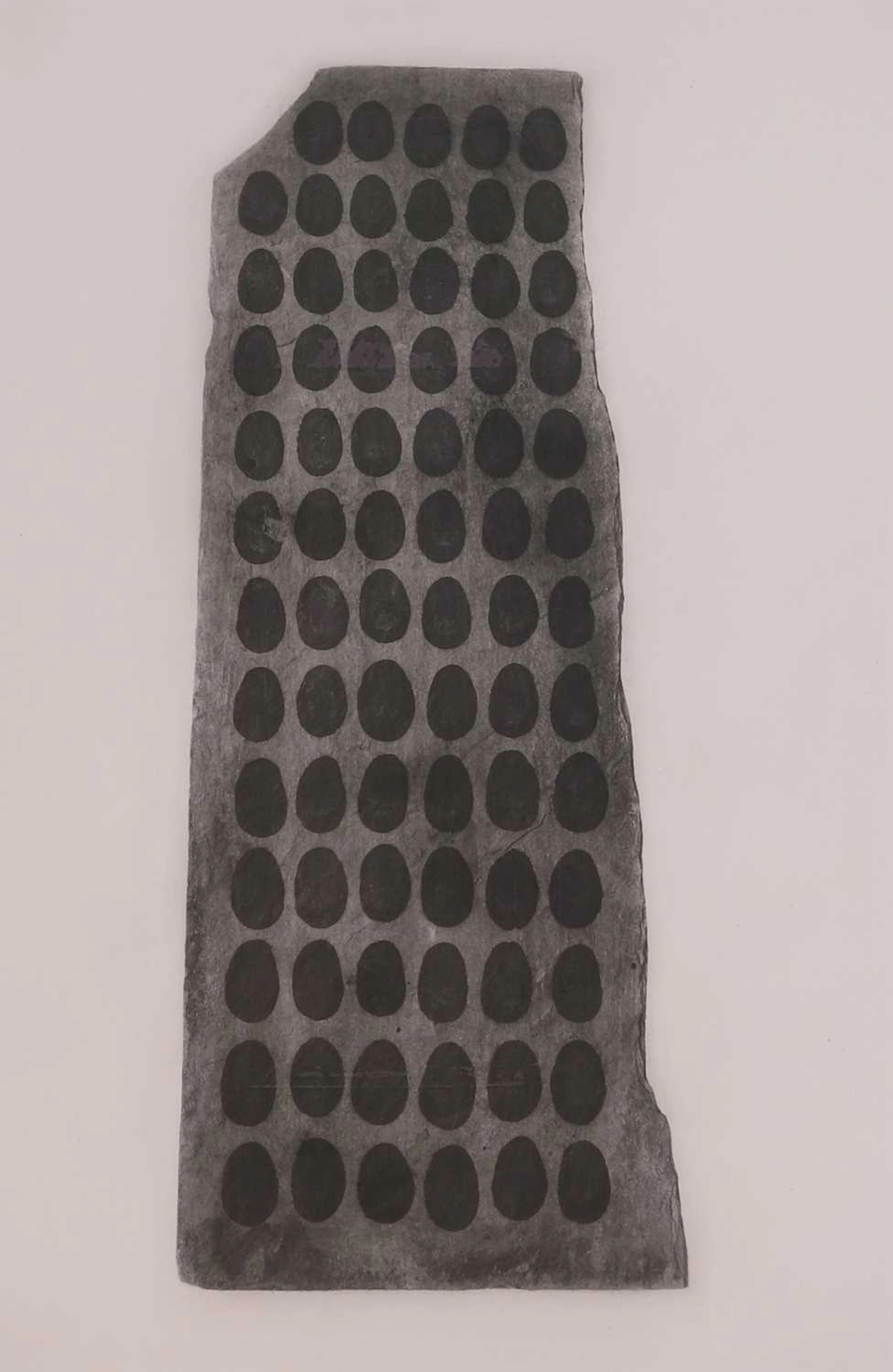 ▲ Richard Long (British, b.1945) 'War Paint on Slate'