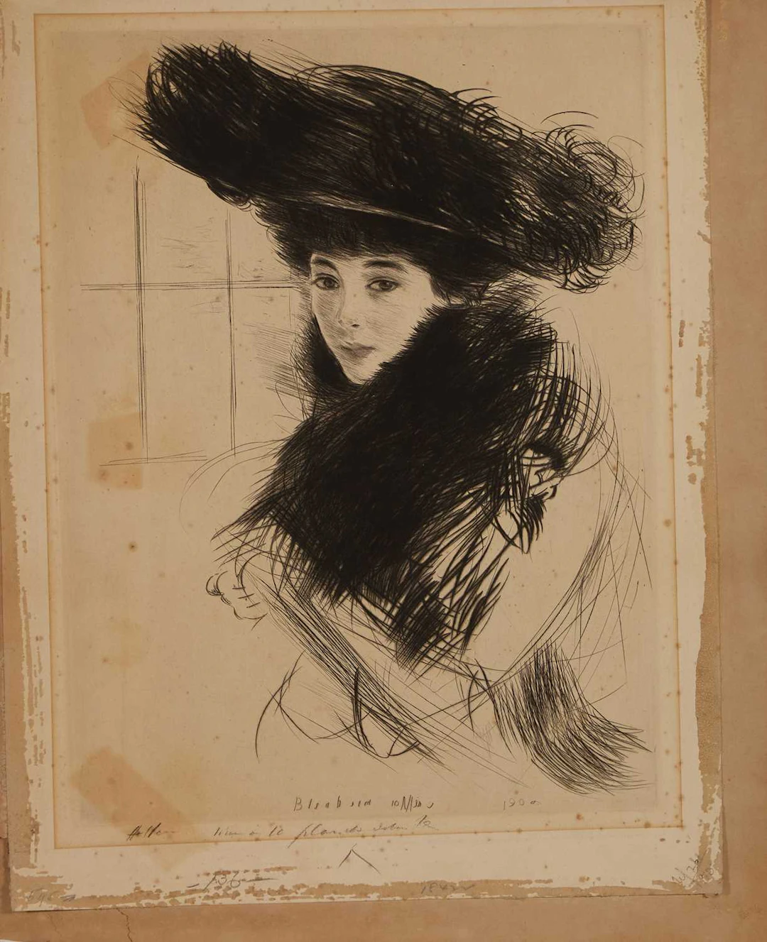 Paul César Helleu (French, 1859-1927) Consuelo Vanderbilt, Duchess
