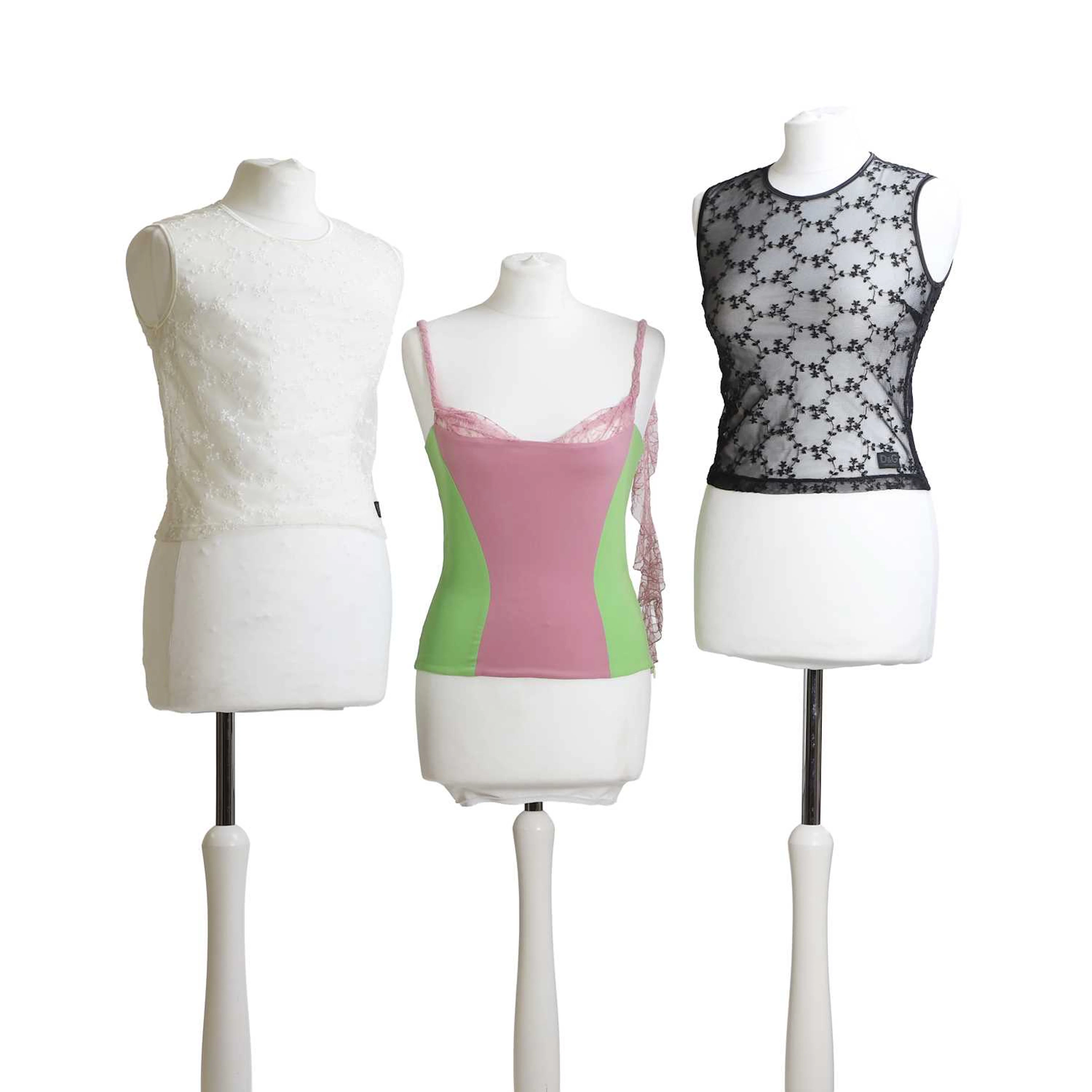 1990s a group of three tops