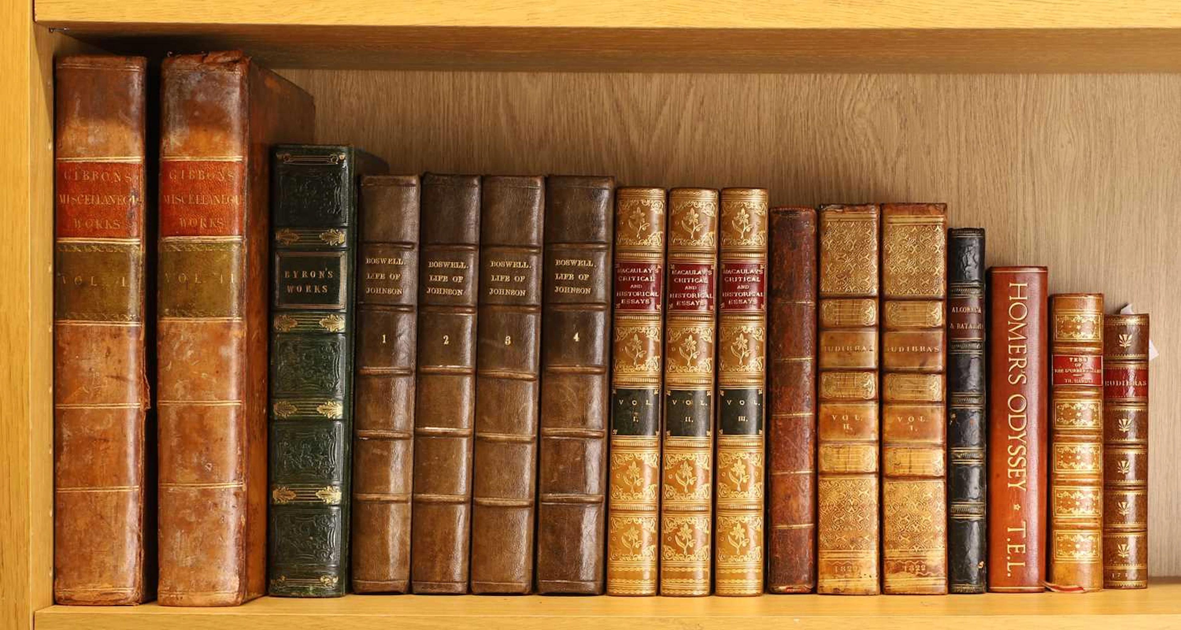 FINE BINDINGS: Macaulay, TB: Critical and Historical Essays Contributed