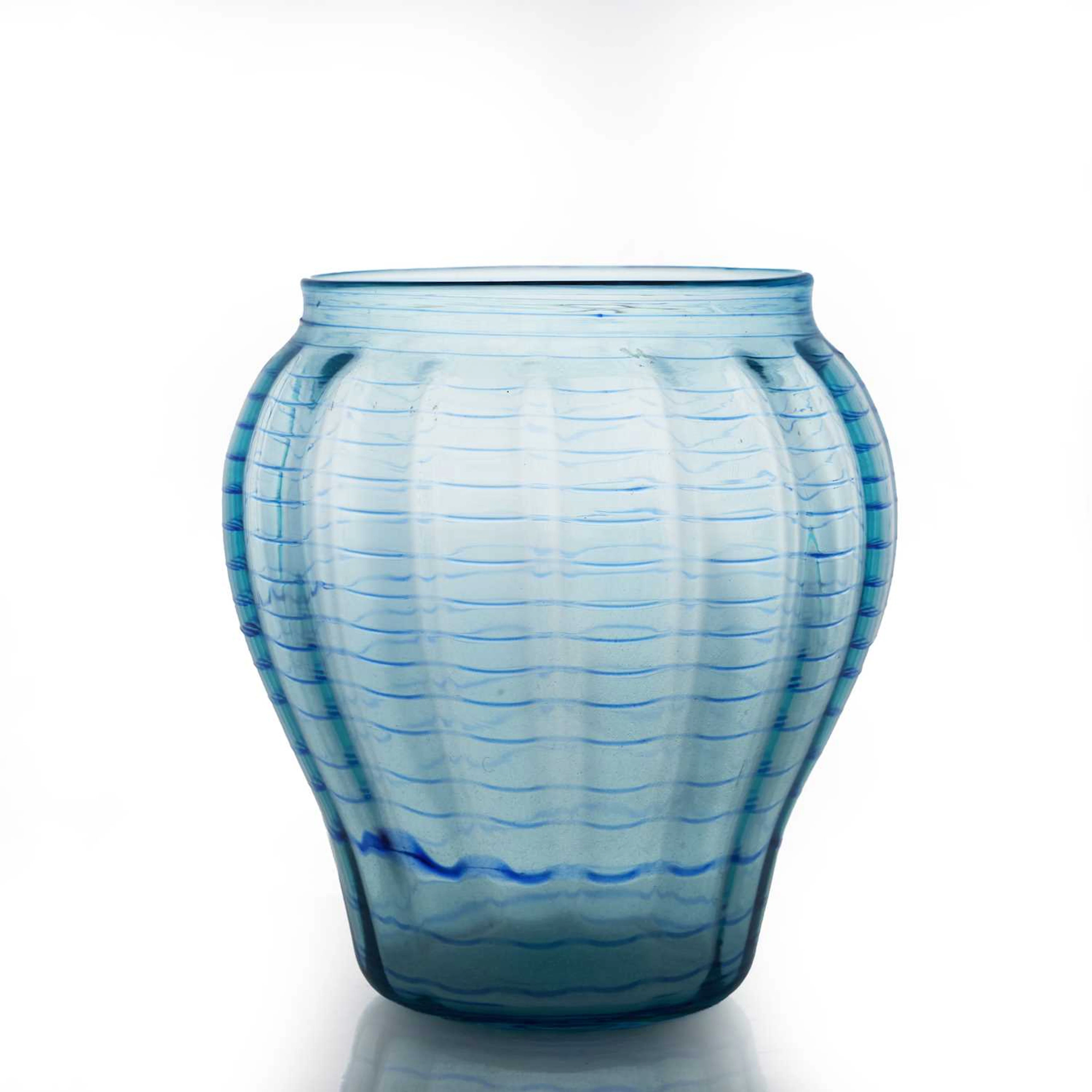 A James Powell & Sons ‘Minoan’ glass vase circa 1930