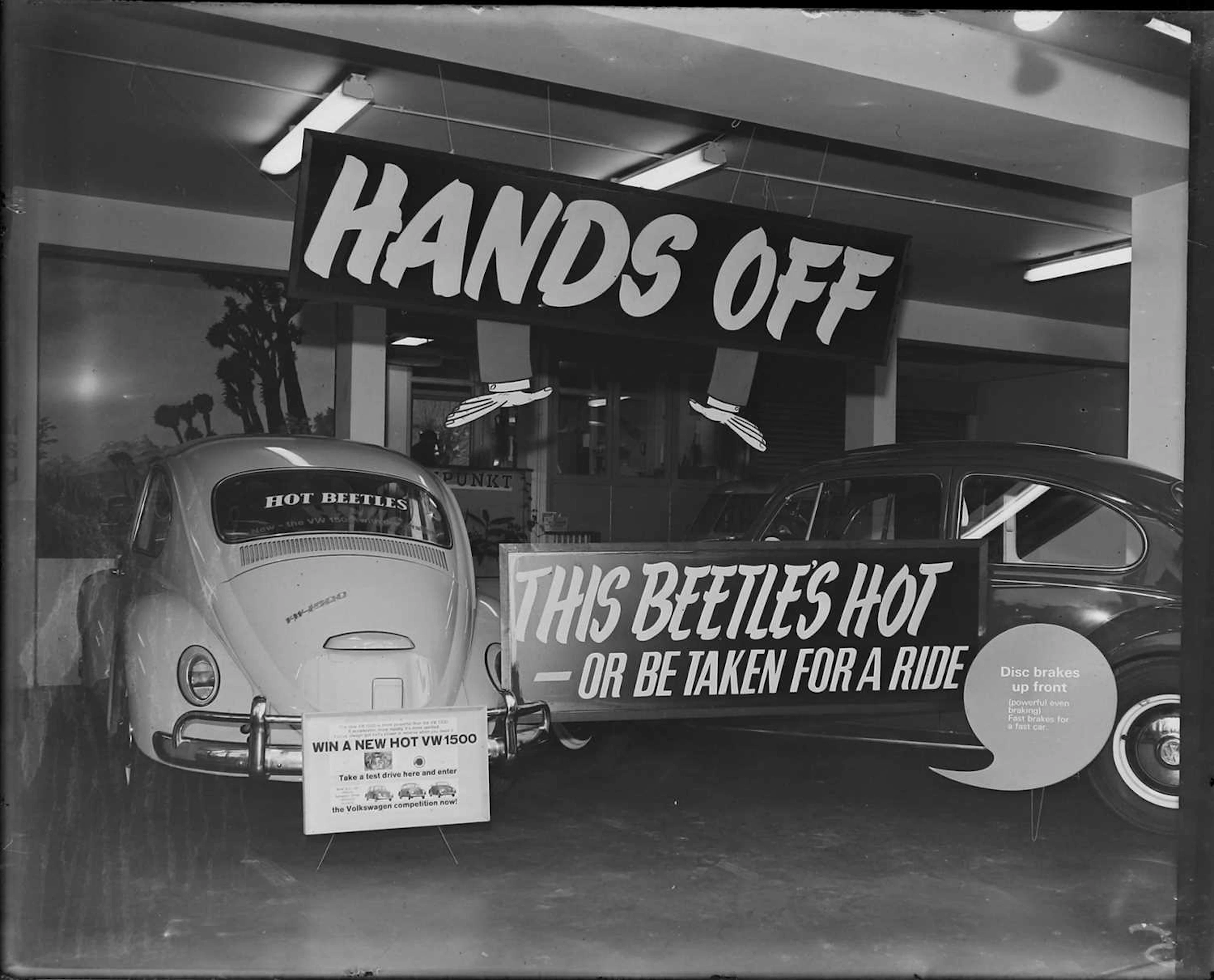 A selection of Volkswagen dealership images c1960s