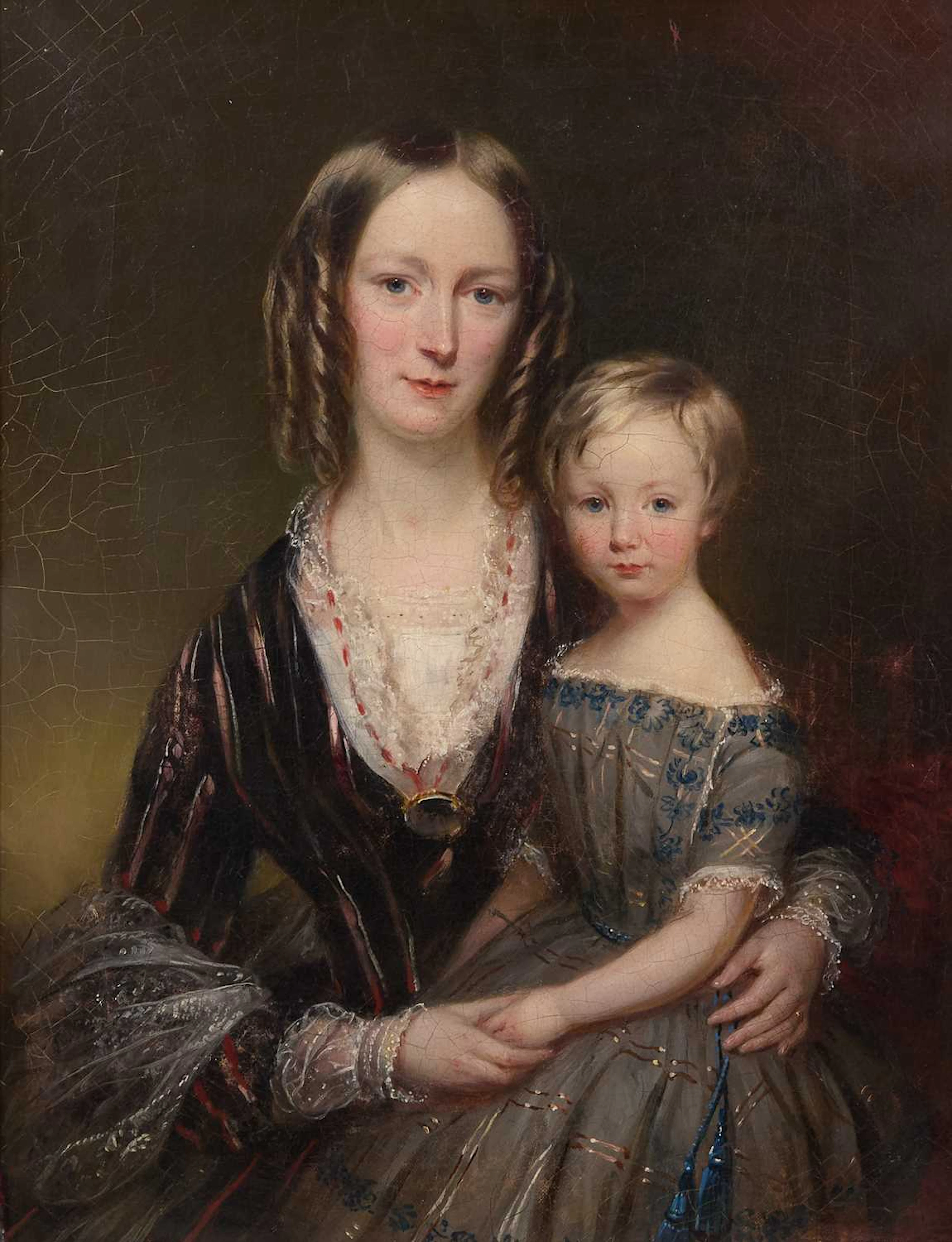 Circle of Margaret Carpenter (British, 1793-1872) Portrait of Sophia