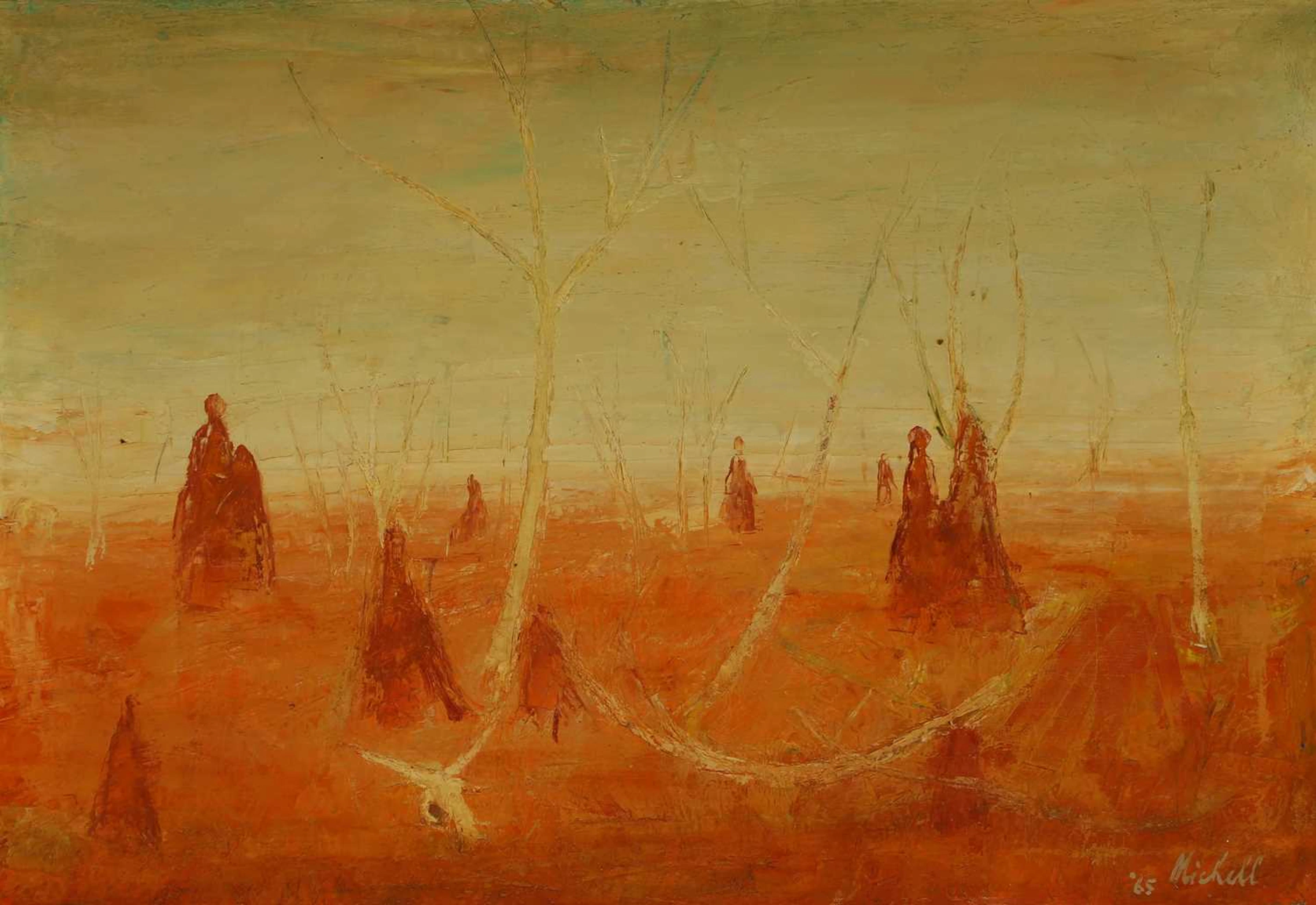 ▲ Keith Michell (Australian, 1926-2015) 'Australian Anthills'
