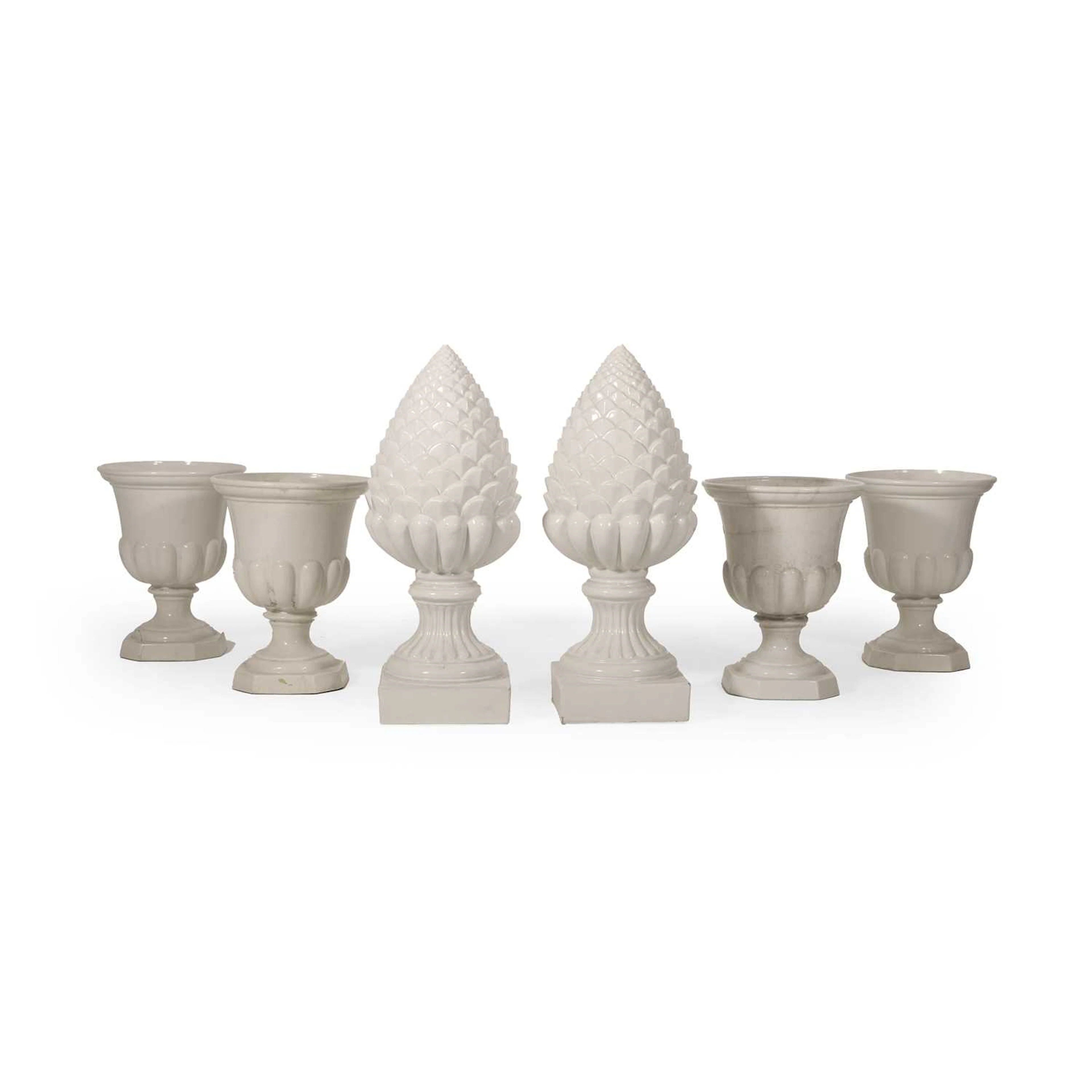 A collection of Italianate pottery of recent manufacture