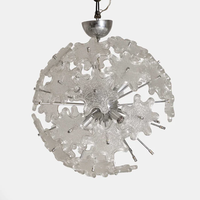 Attributed to Paolo Venini for VeArt a chandelier