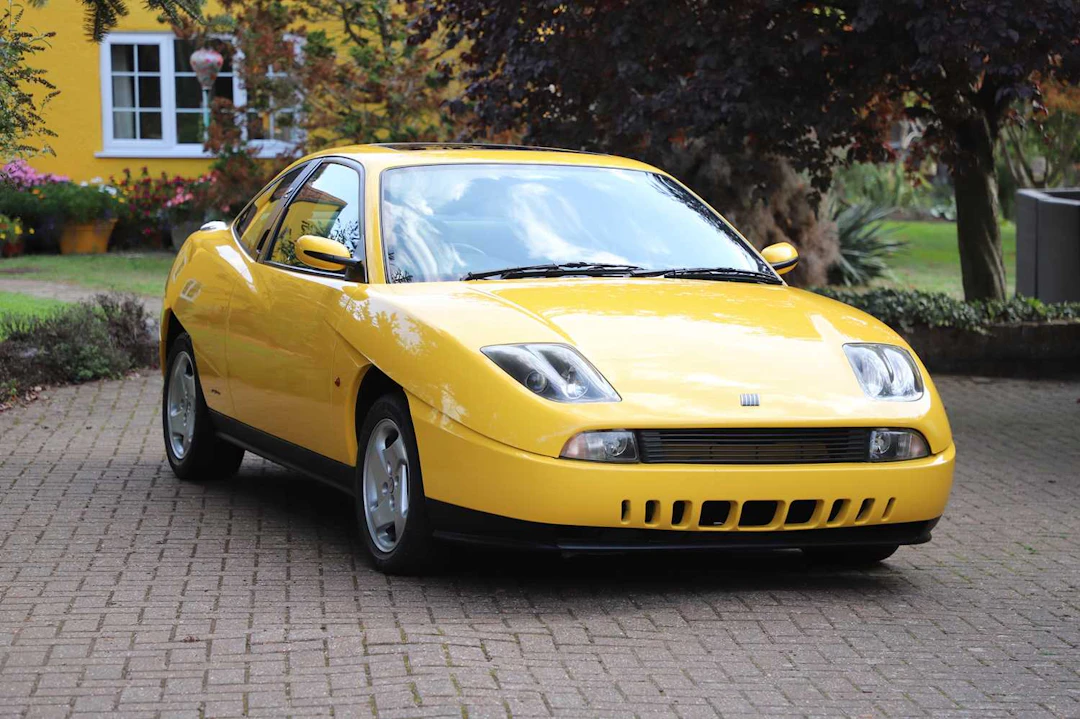 An unregistered 1994 Fiat Coupe 16v turbo RHD prototype 840 miles from new