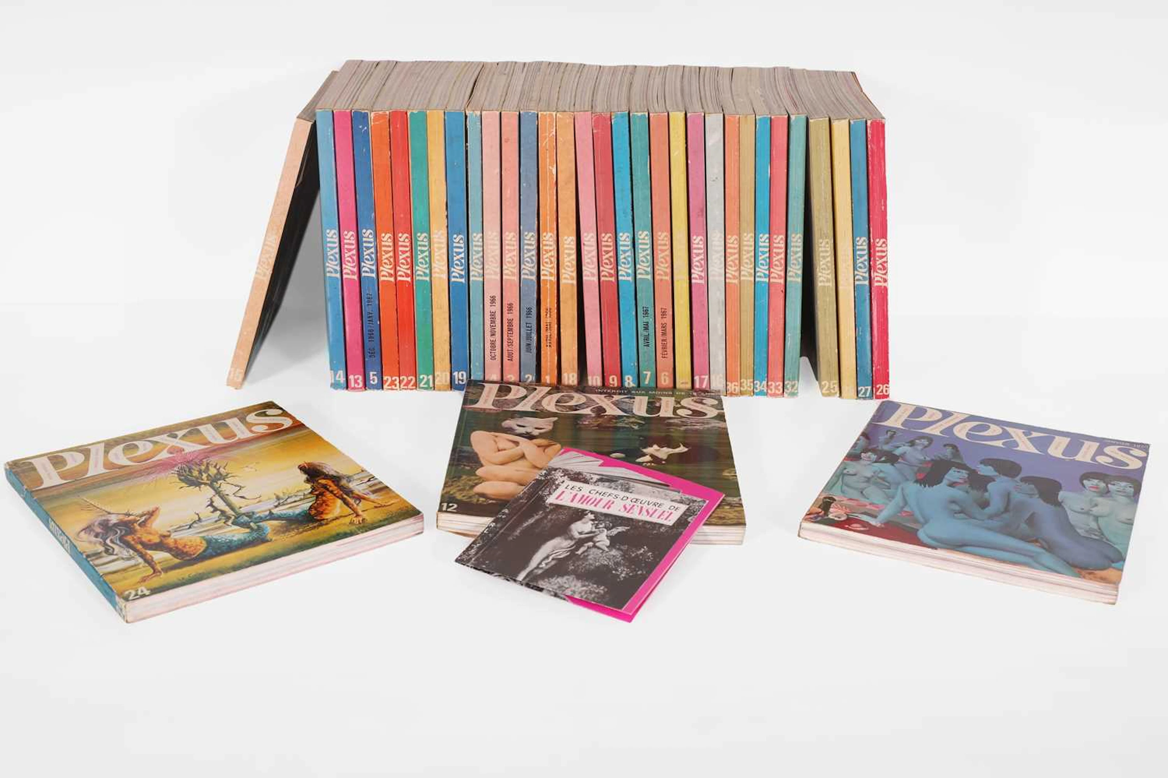 A collection of 'Plexus' journals