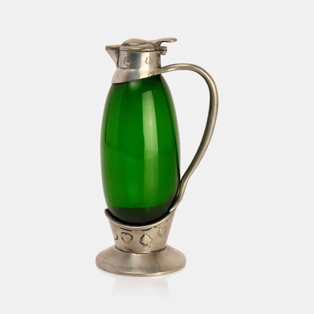 Archibald Knox (British, 1864-1933) for Liberty a Tudric ewer