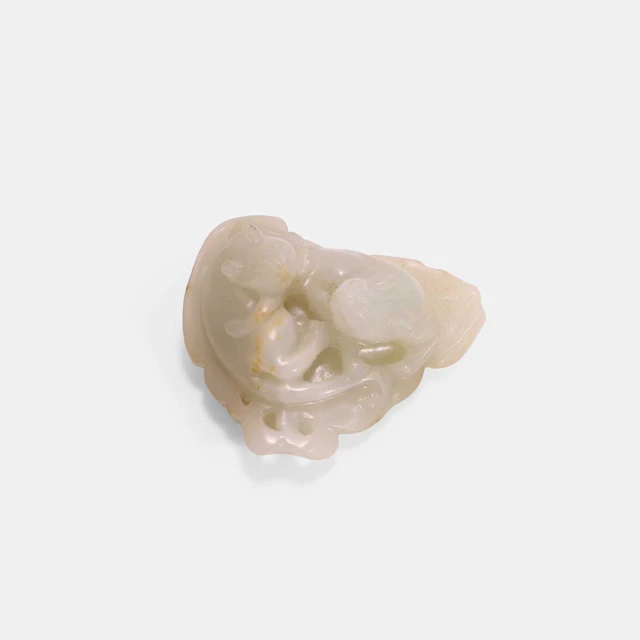 A Chinese jade carving mid-Qing dynasty