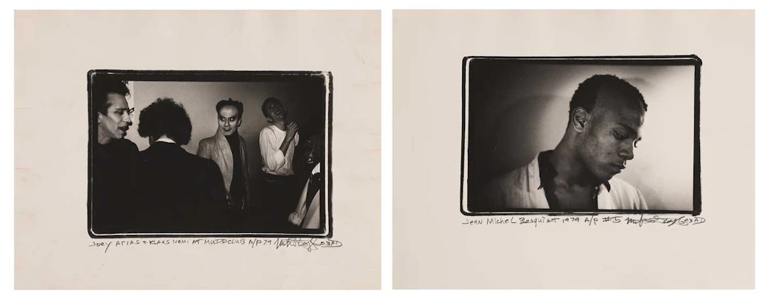 Nicholas Taylor (American, b.1953) 'Jean-Michel Basquiat', 1979, and