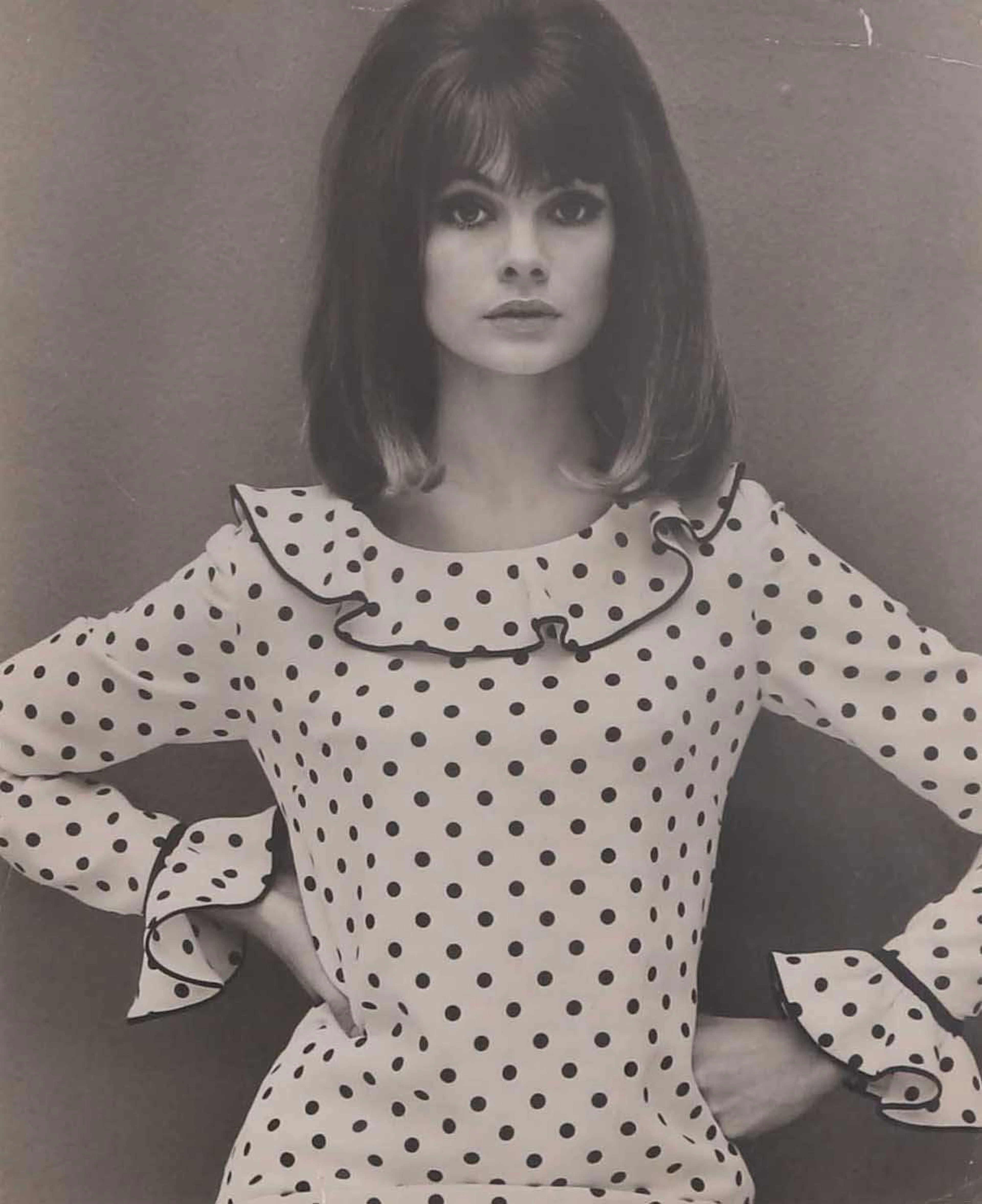 ▲ John French (British, 1907-1966) Jean Shrimpton wearing a Mary Quant