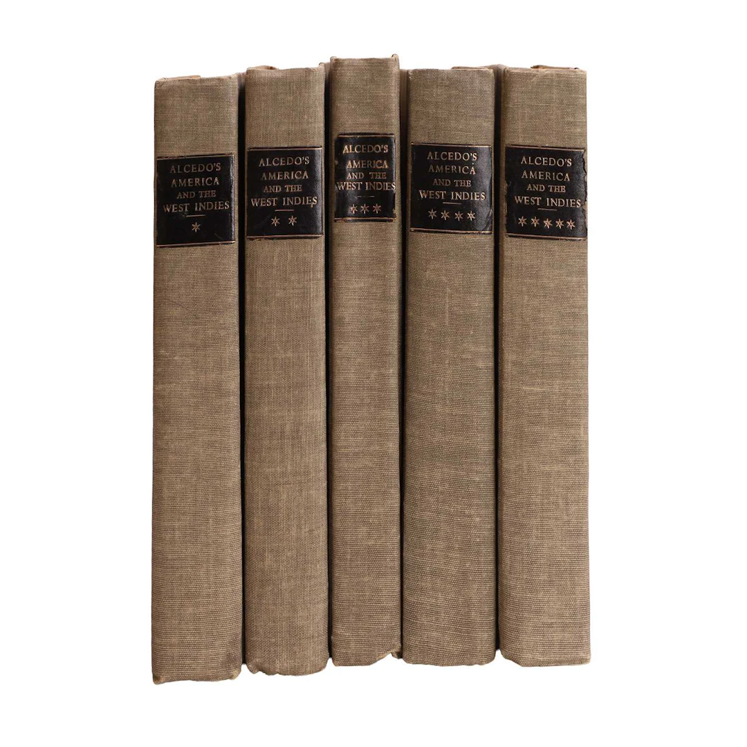 America & the West Indies- ALCEDO, Antonio de: The Geographical &