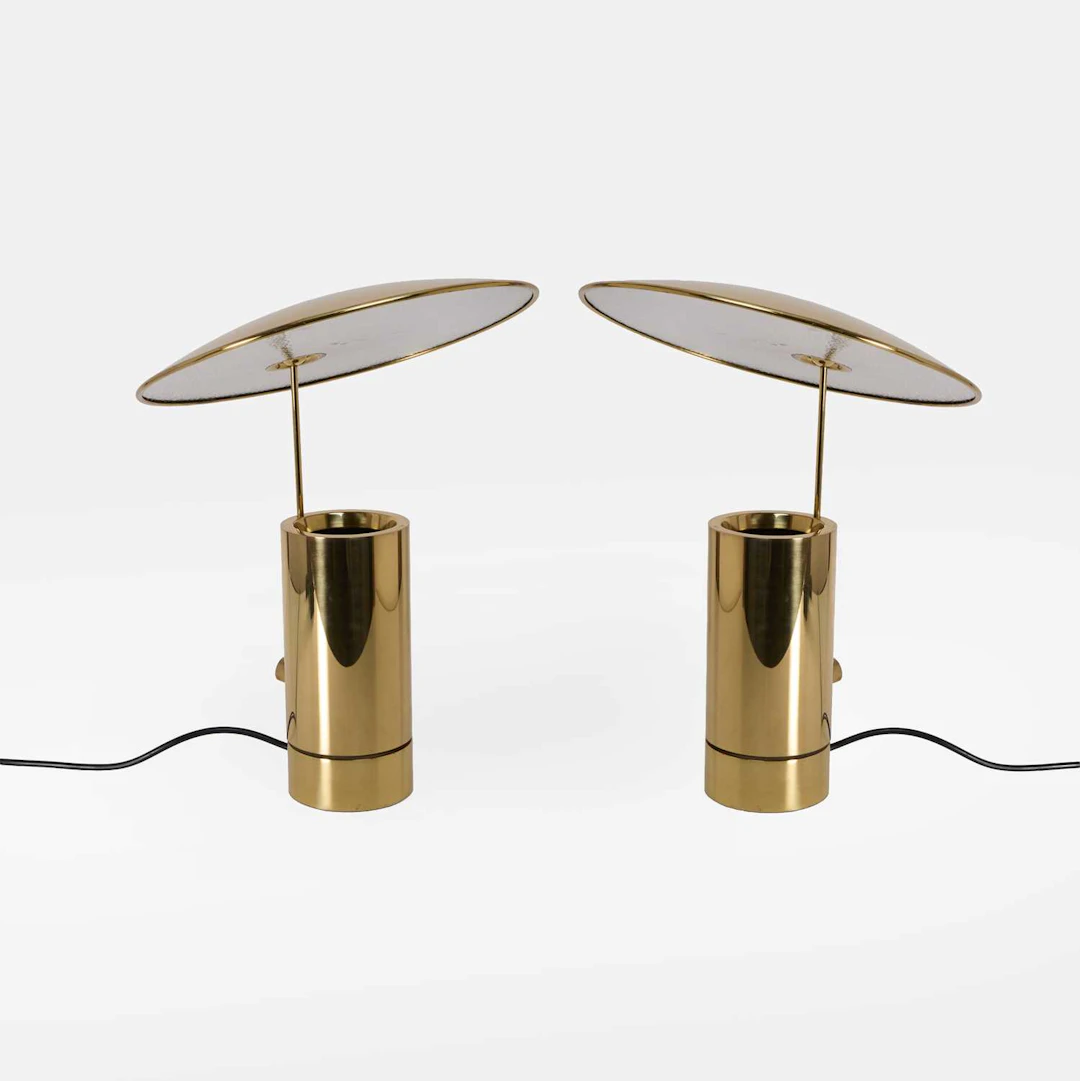 Florian Schulz a pair of 'TOS' table lamps