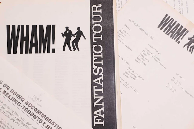 'Wham! Club Fantastic Tour' schedule and itinerary