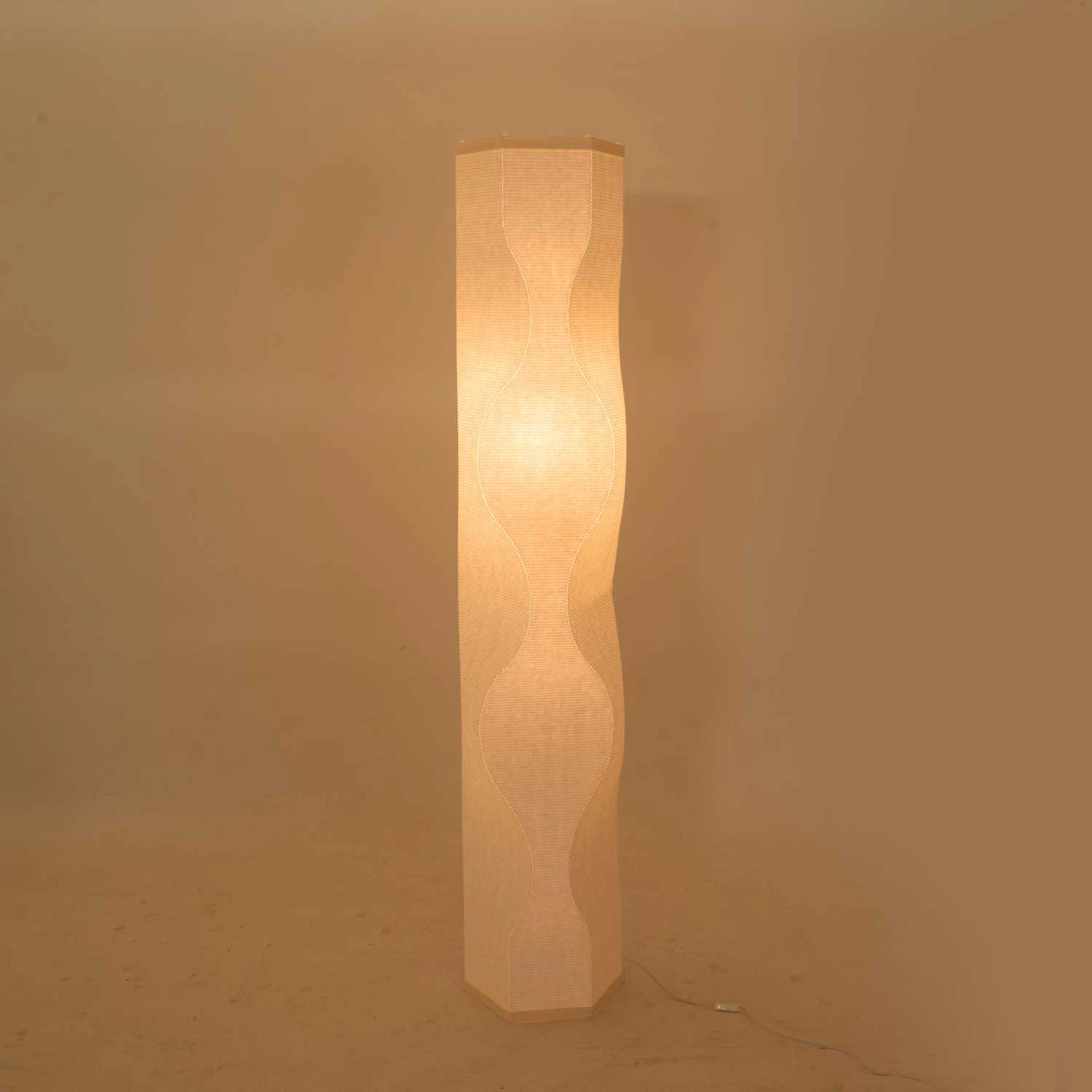 Roland E Simmons (American, 1946-2024) a floor lamp