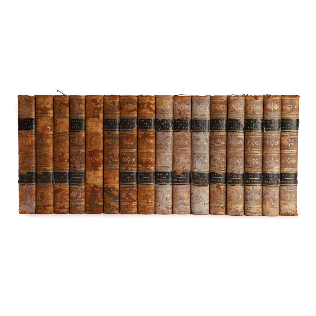 Hume, Smollett & Adolphus: The History of England: 1- Hume. in 8 Vols.