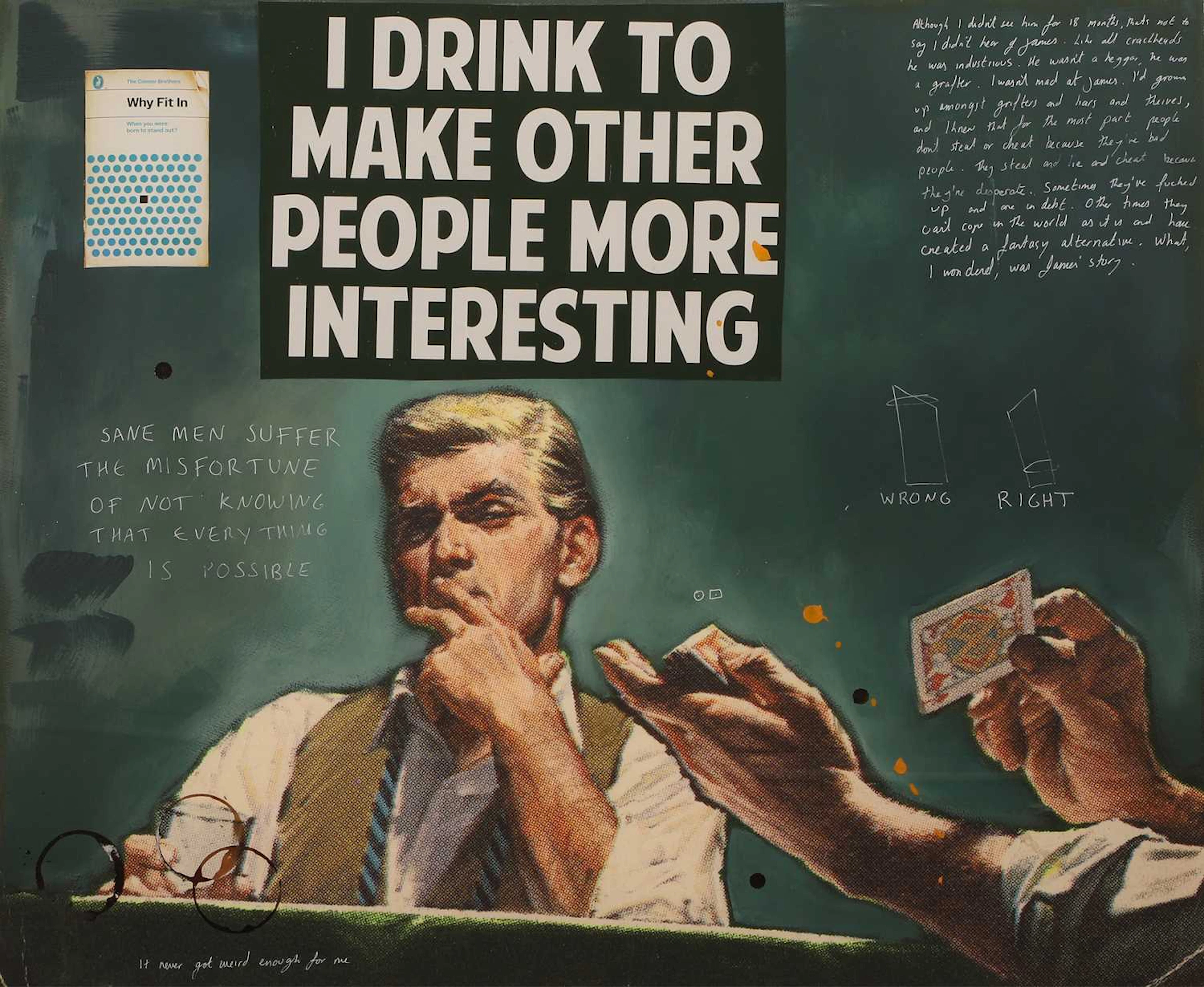 ▲ The Connor Brothers (British, b.1968) 'Grafters and Liars and Thieves', 2024
