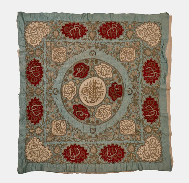 An Ottoman embroidered textile circa 1910-20, Turkey