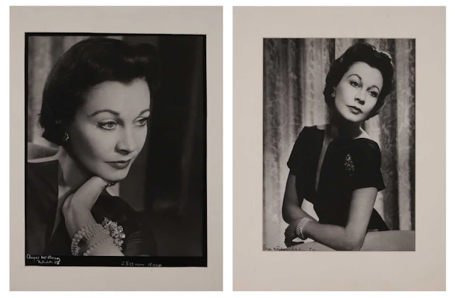 Angus McBean (British, 1904-1990) Two studio photography portraits