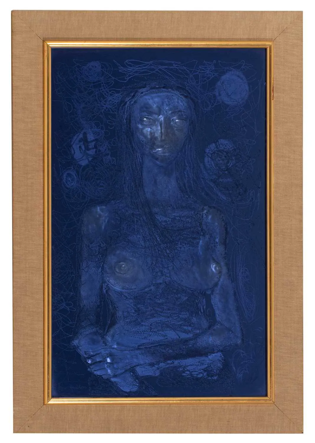 ▲ John Hutton (New Zealand-British, 1906-1978) Nude, circa 1970
