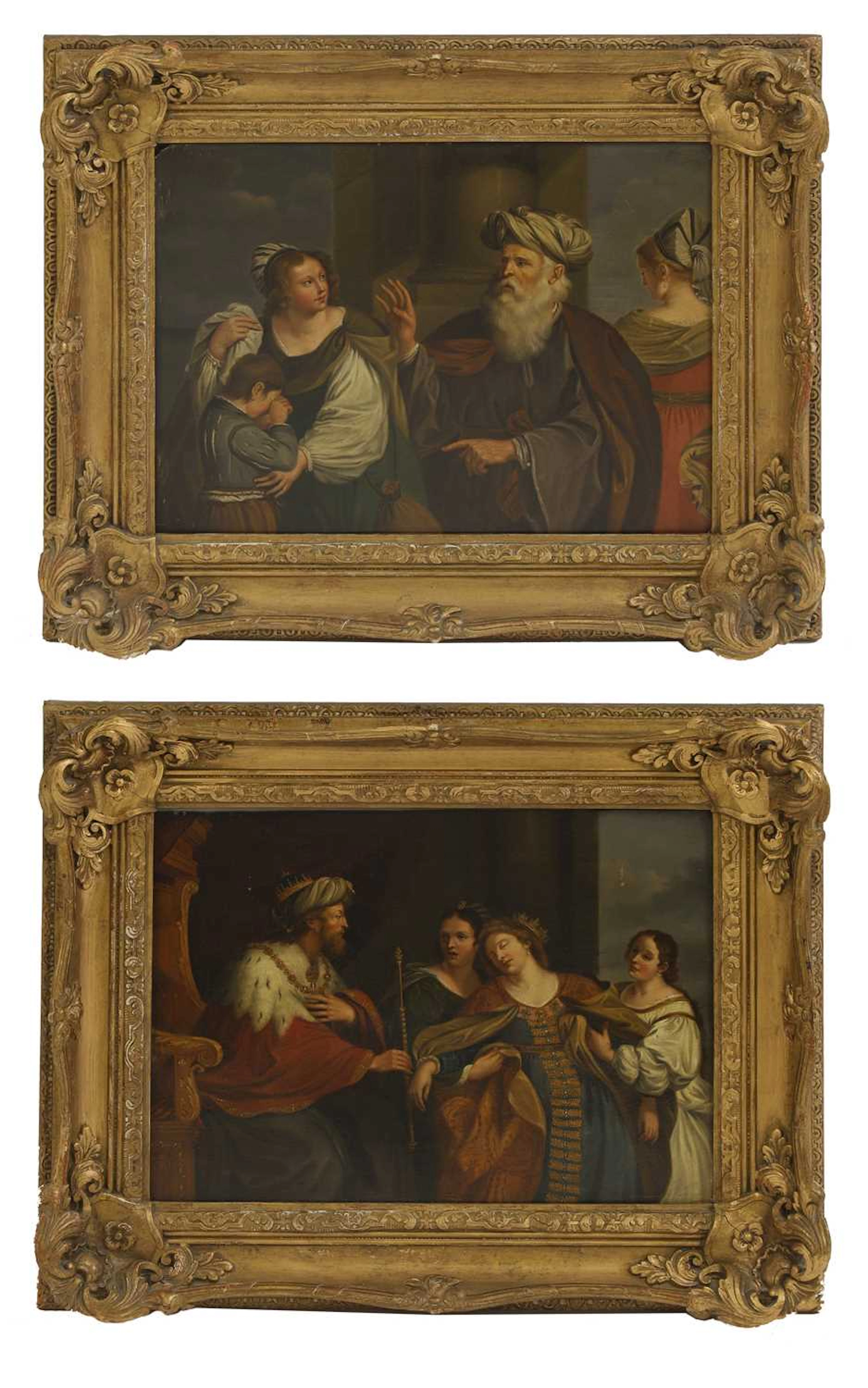 After Guercino (Giovanni Francesco Barbieri) Abraham casting out Hagar