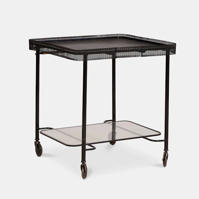 Mathieu Matégot (Hungarian-French, 1910-2001) a drinks trolley