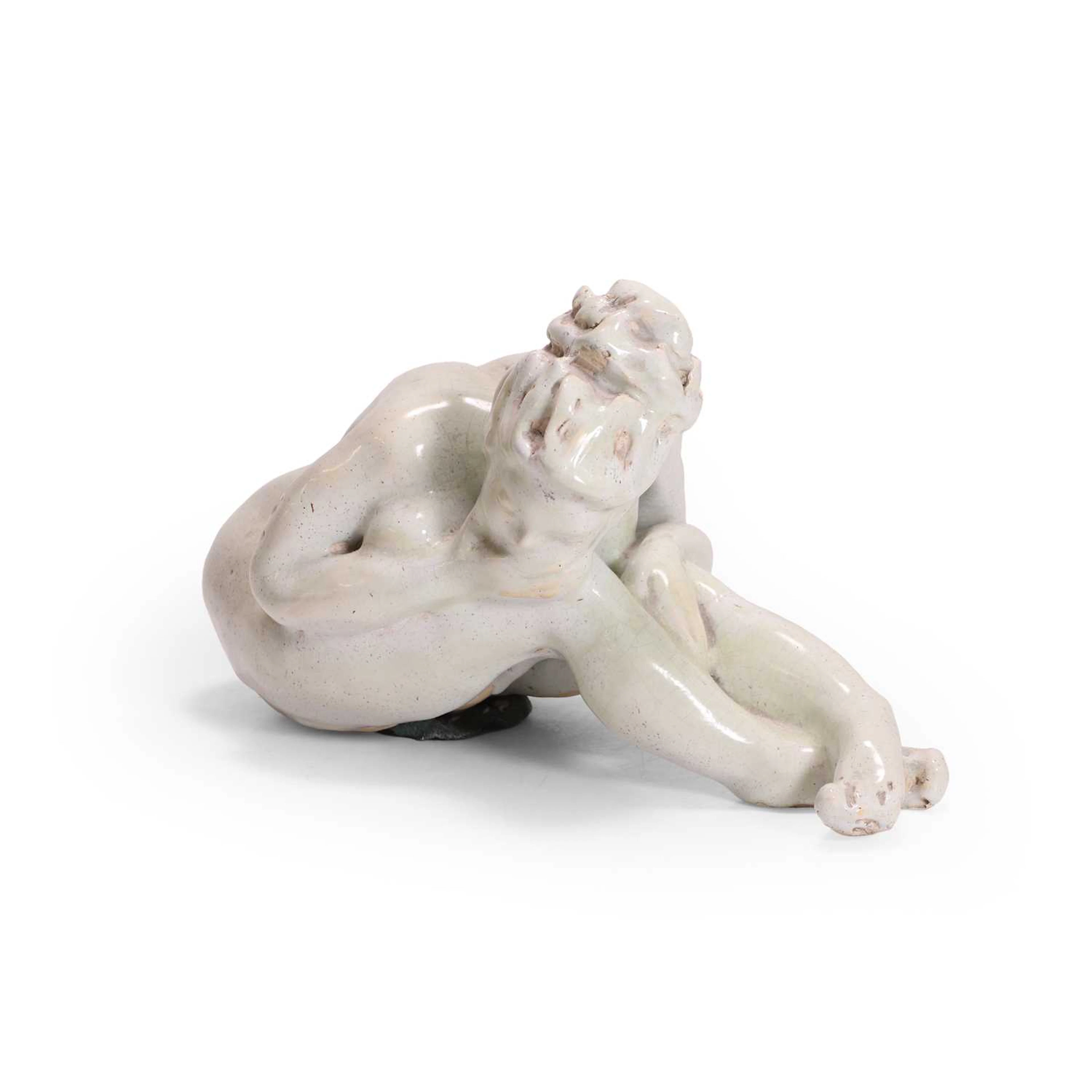 ▲ Natalie Bevan (British, 1909-2007) Seated nude, circa 1966
