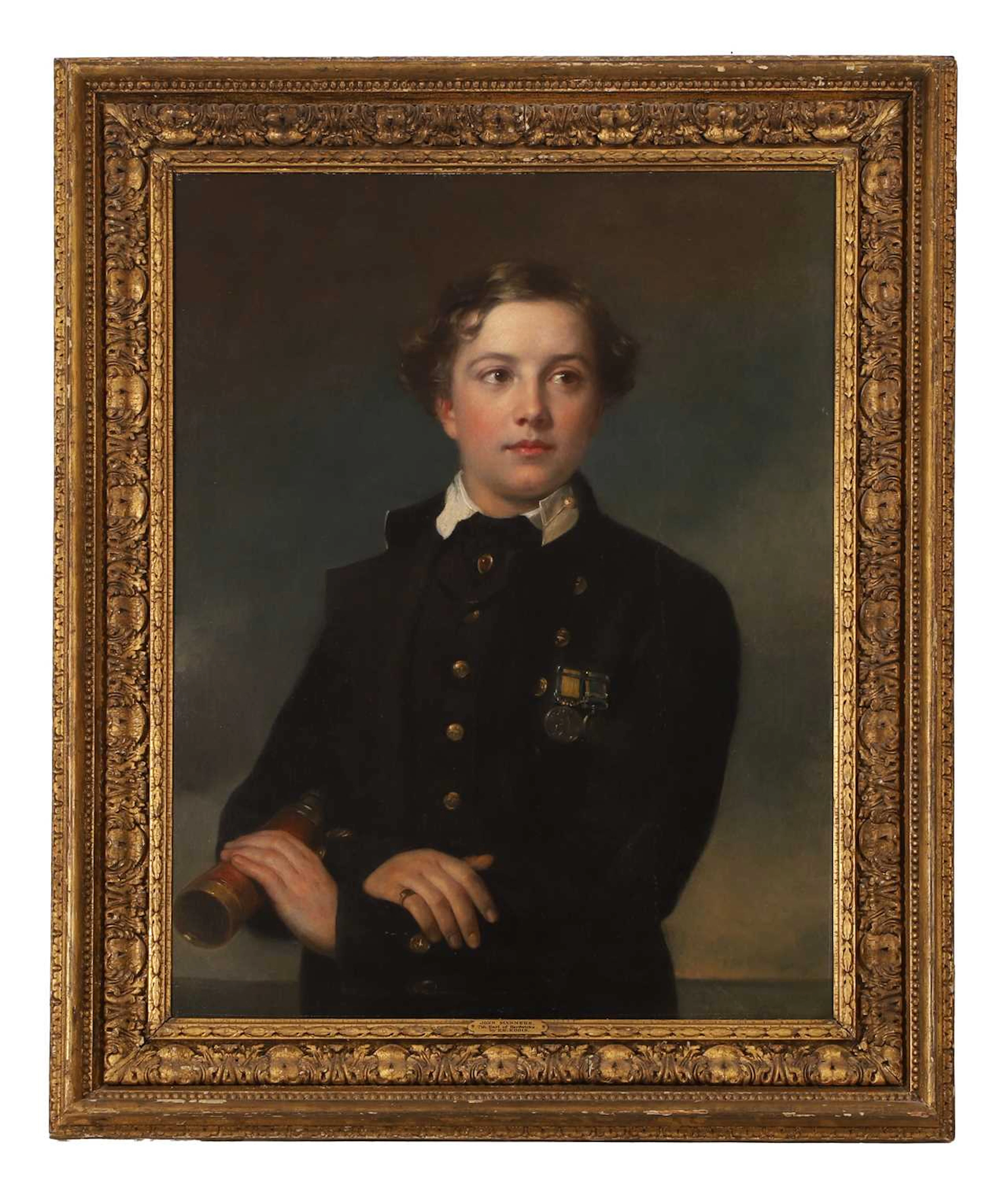 Eden Upton Eddis (British, 1812-1901) Portrait of John Manners Yorke