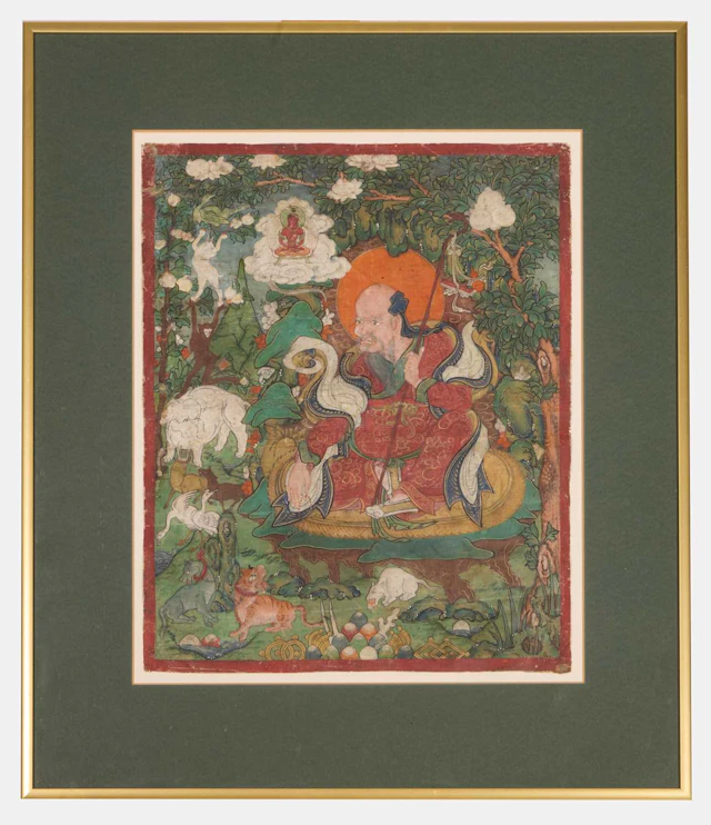 A Tibetan thangka 19th-20th century